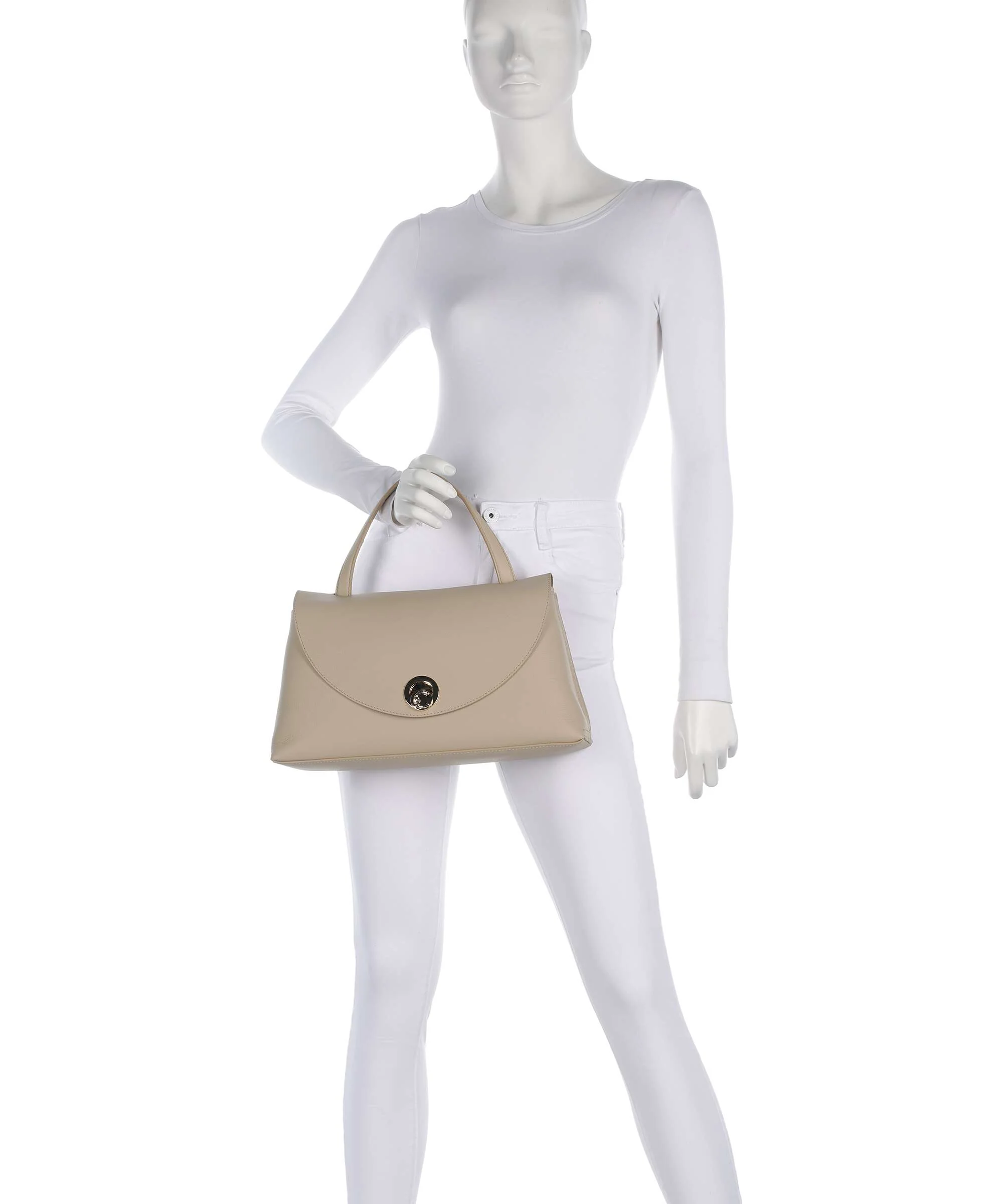 Coccinelle Nikla Handbag sandshell/seagrass - Image 3