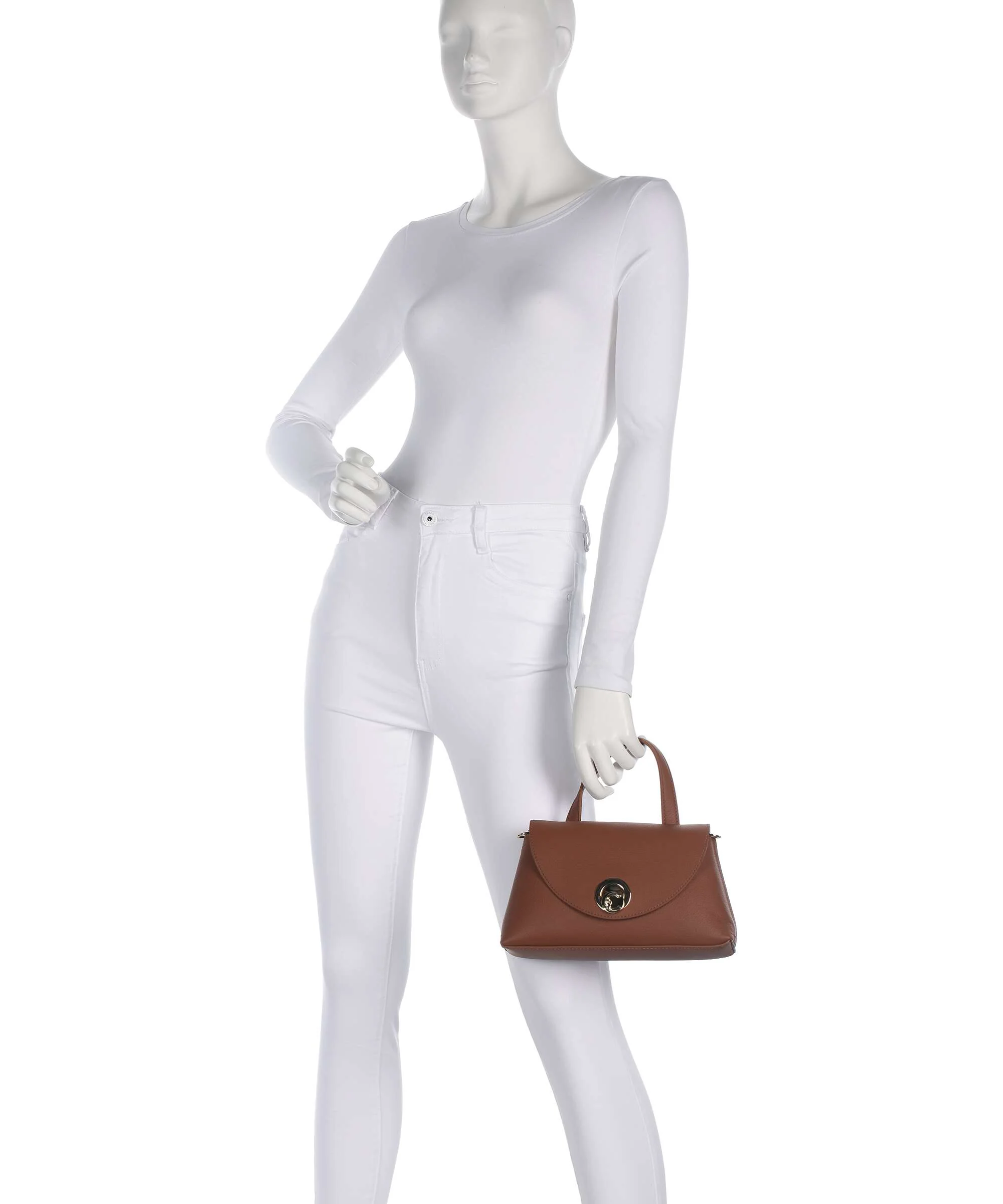 Coccinelle Nikla Handbag cognac/noir - Image 3
