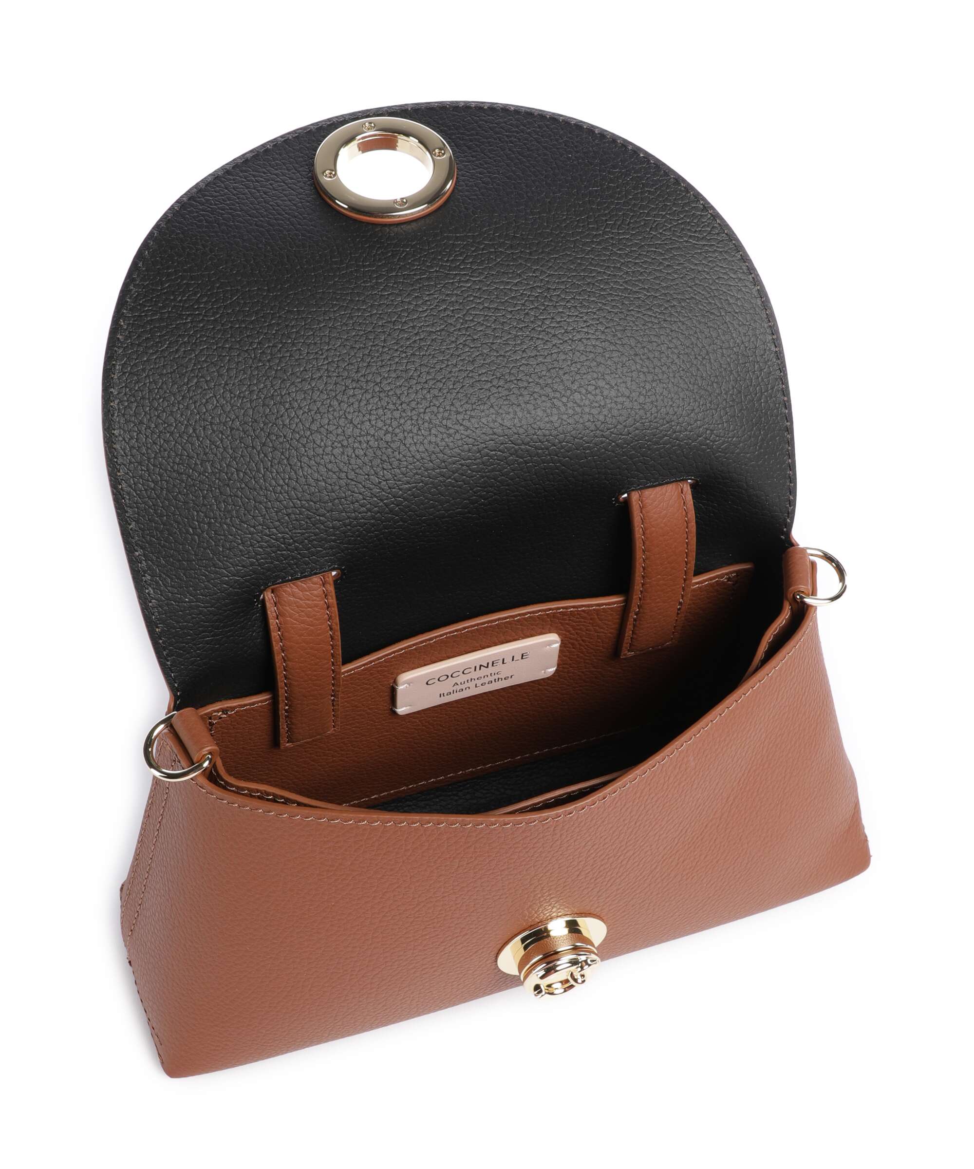 Coccinelle Nikla Handbag cognac/noir - Image 6