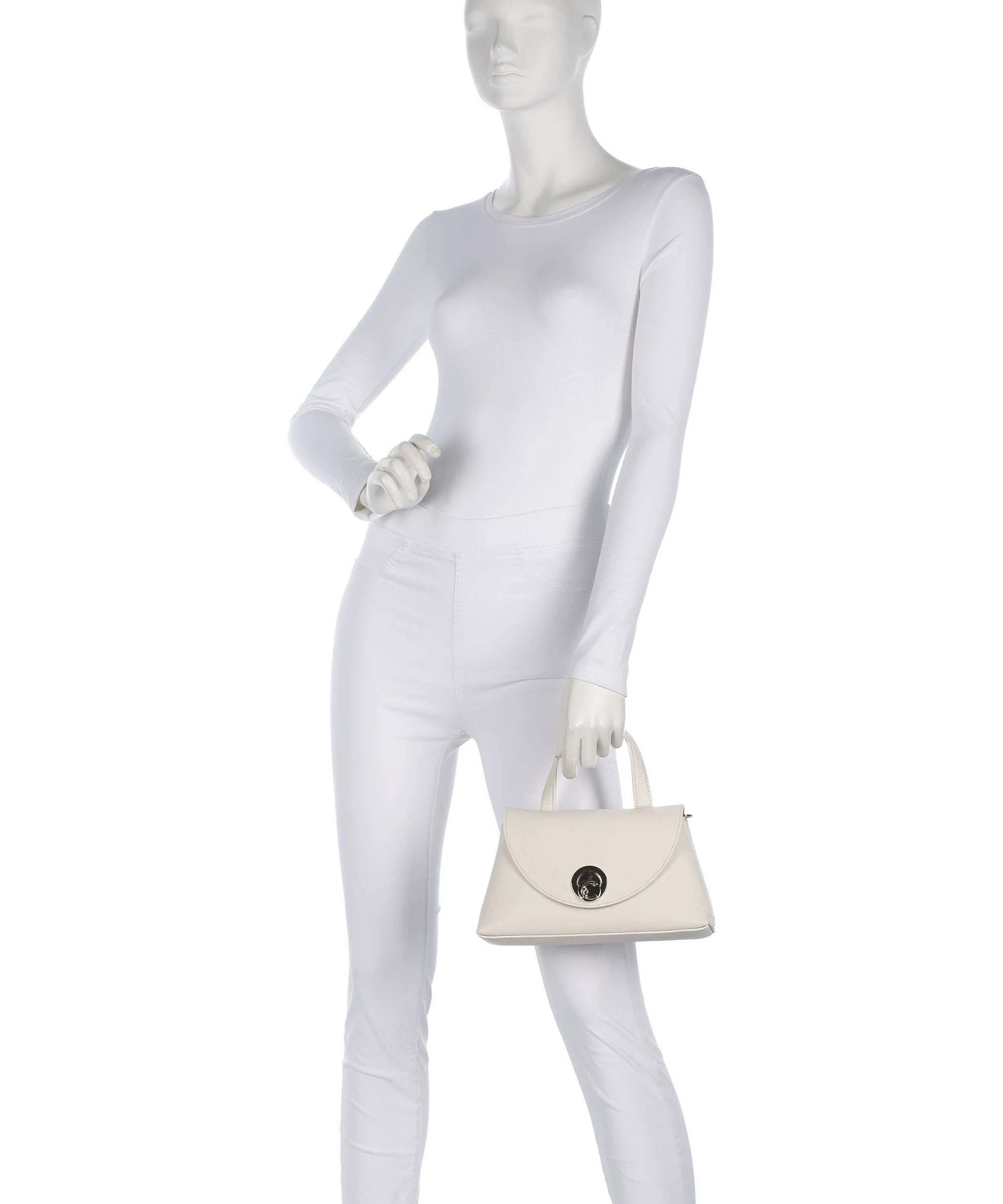 Coccinelle Nikla Handbag pearl/cognac - Image 3