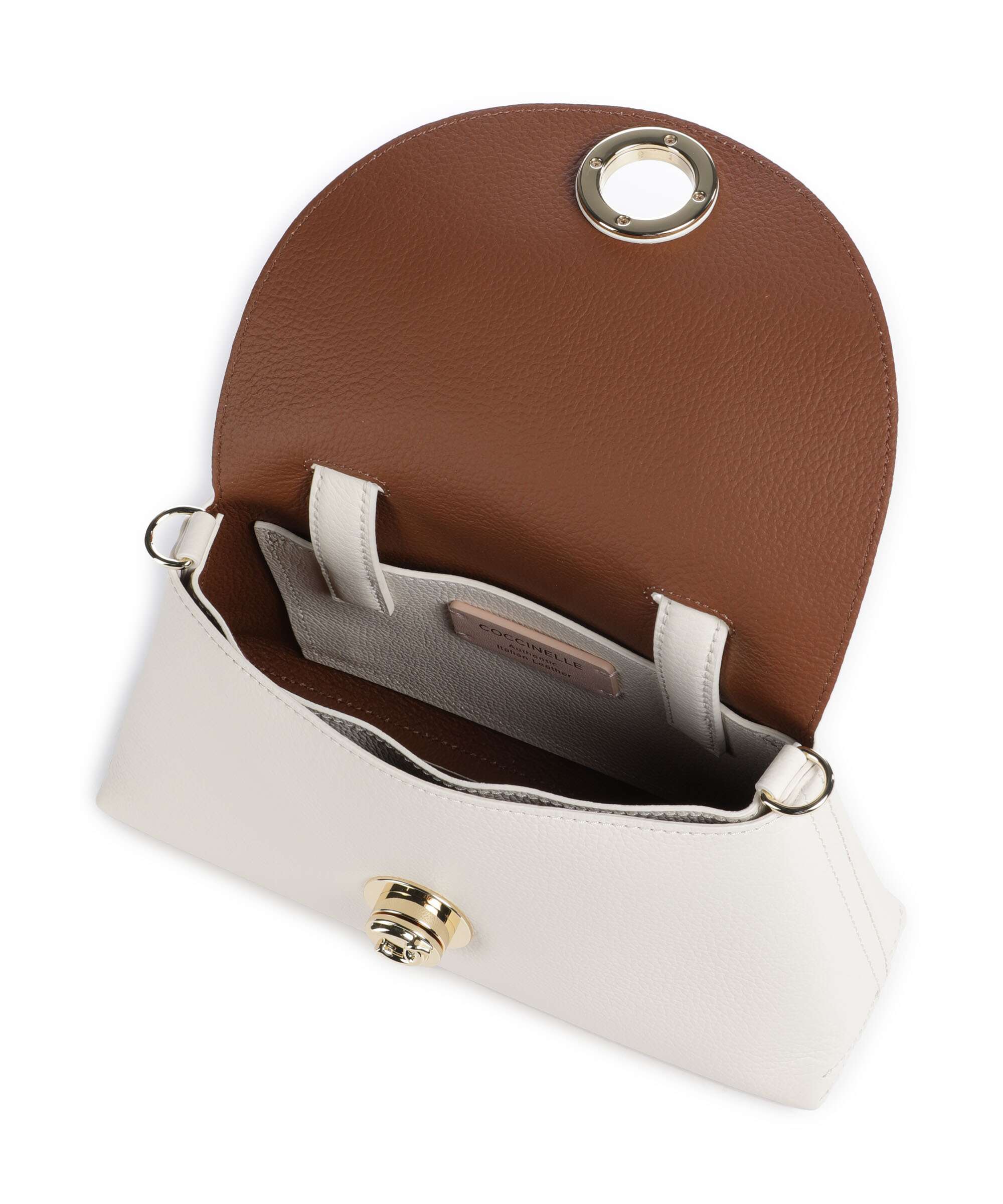 Coccinelle Nikla Handbag pearl/cognac - Image 5