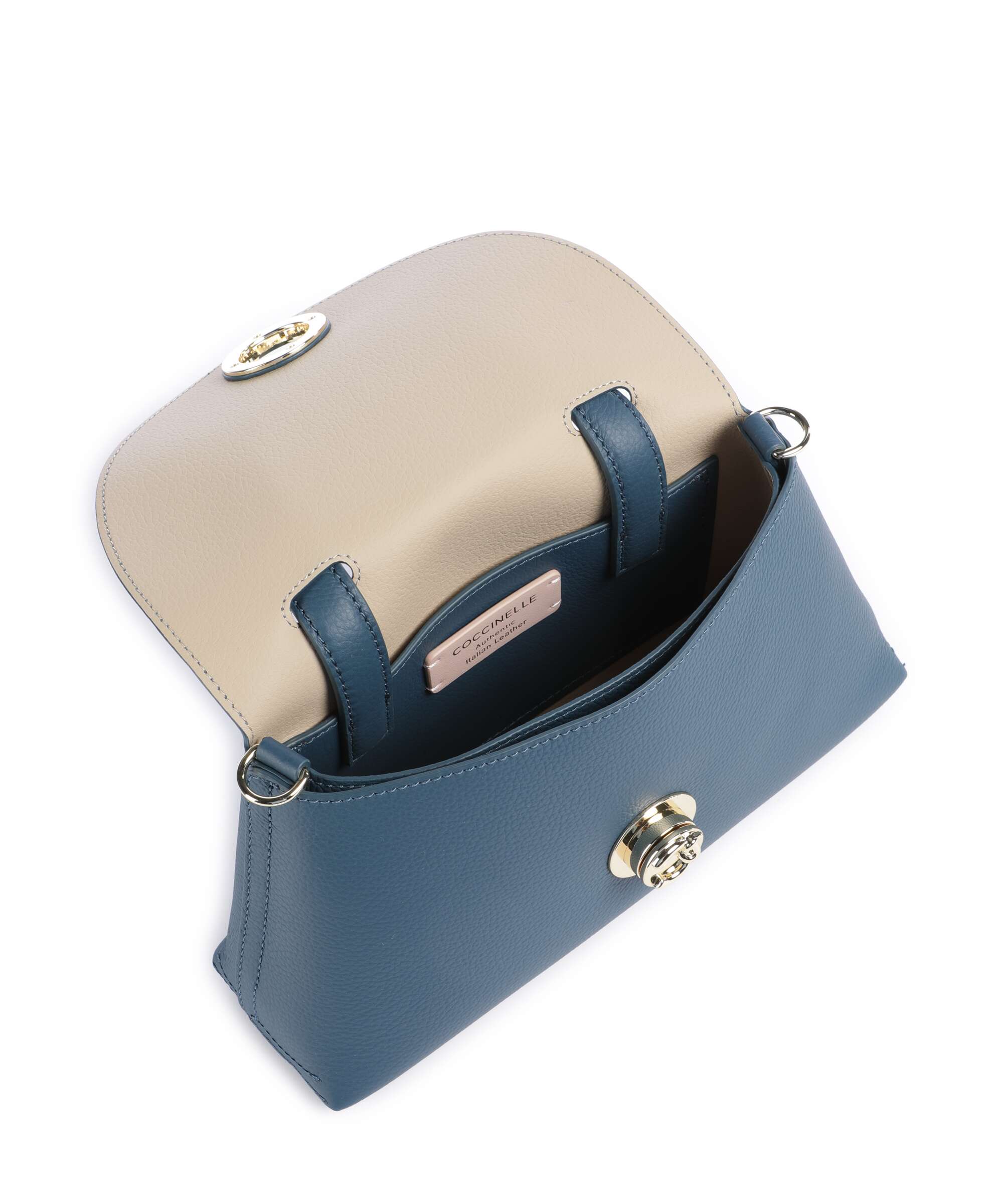 Coccinelle Nikla Handbag deep blue/sandshell - Image 5