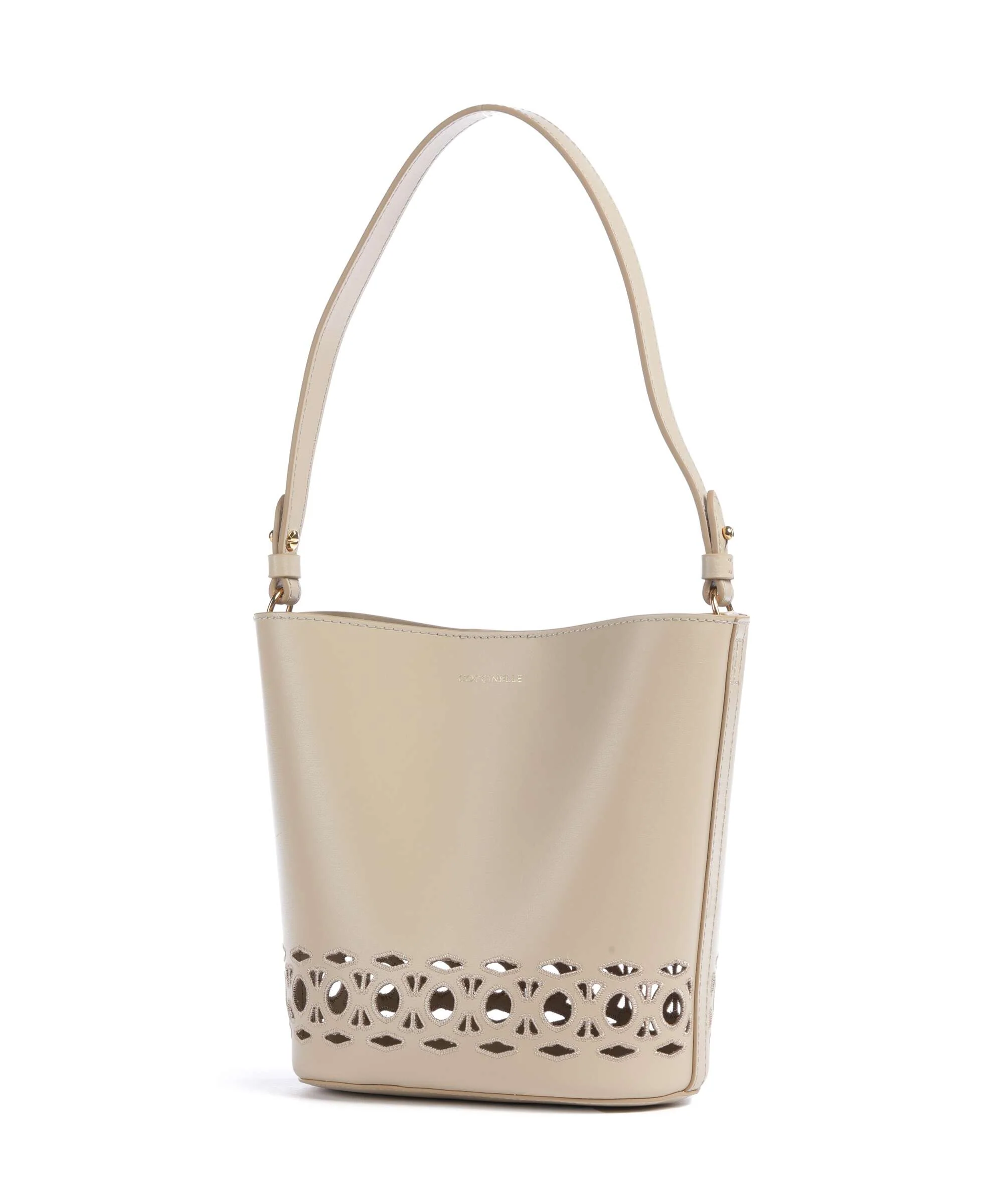Coccinelle Nikla Monogram Sangallo Bucket bag sandshell - Image 2