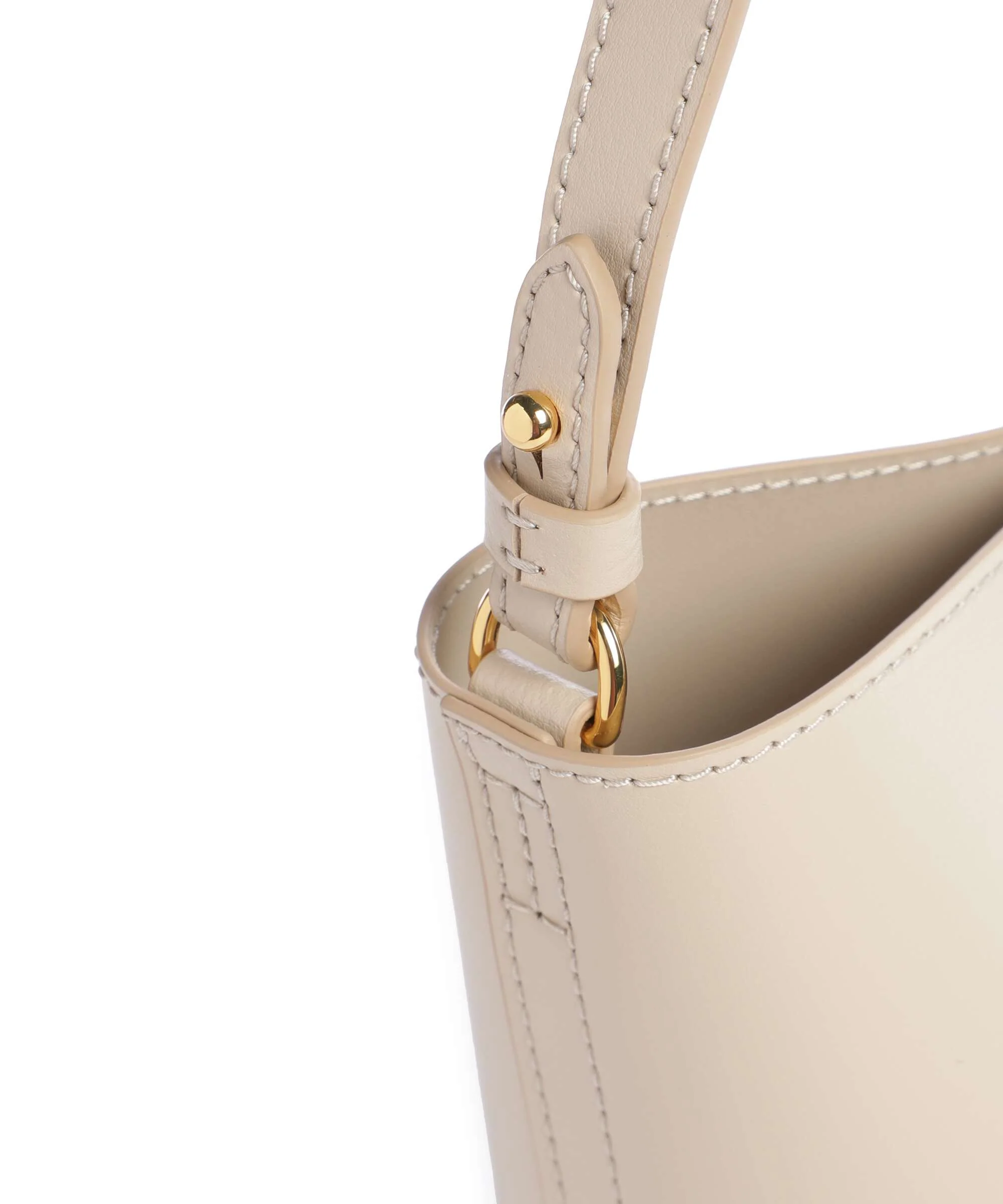 Coccinelle Nikla Monogram Sangallo Bucket bag sandshell - Image 4