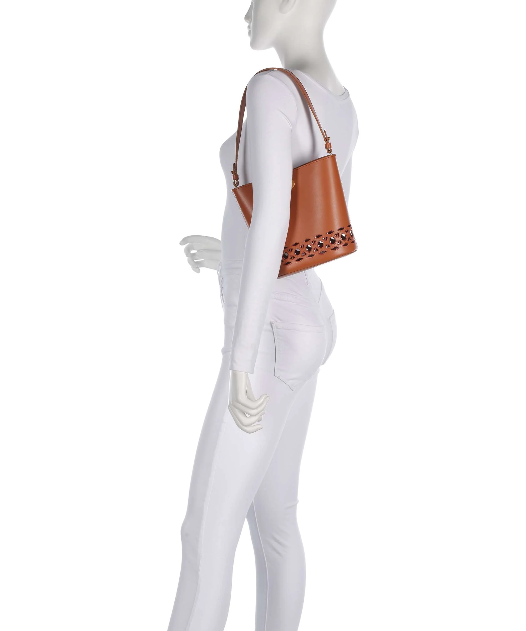 Coccinelle Nikla Monogram Sangallo Bucket bag crab - Image 3