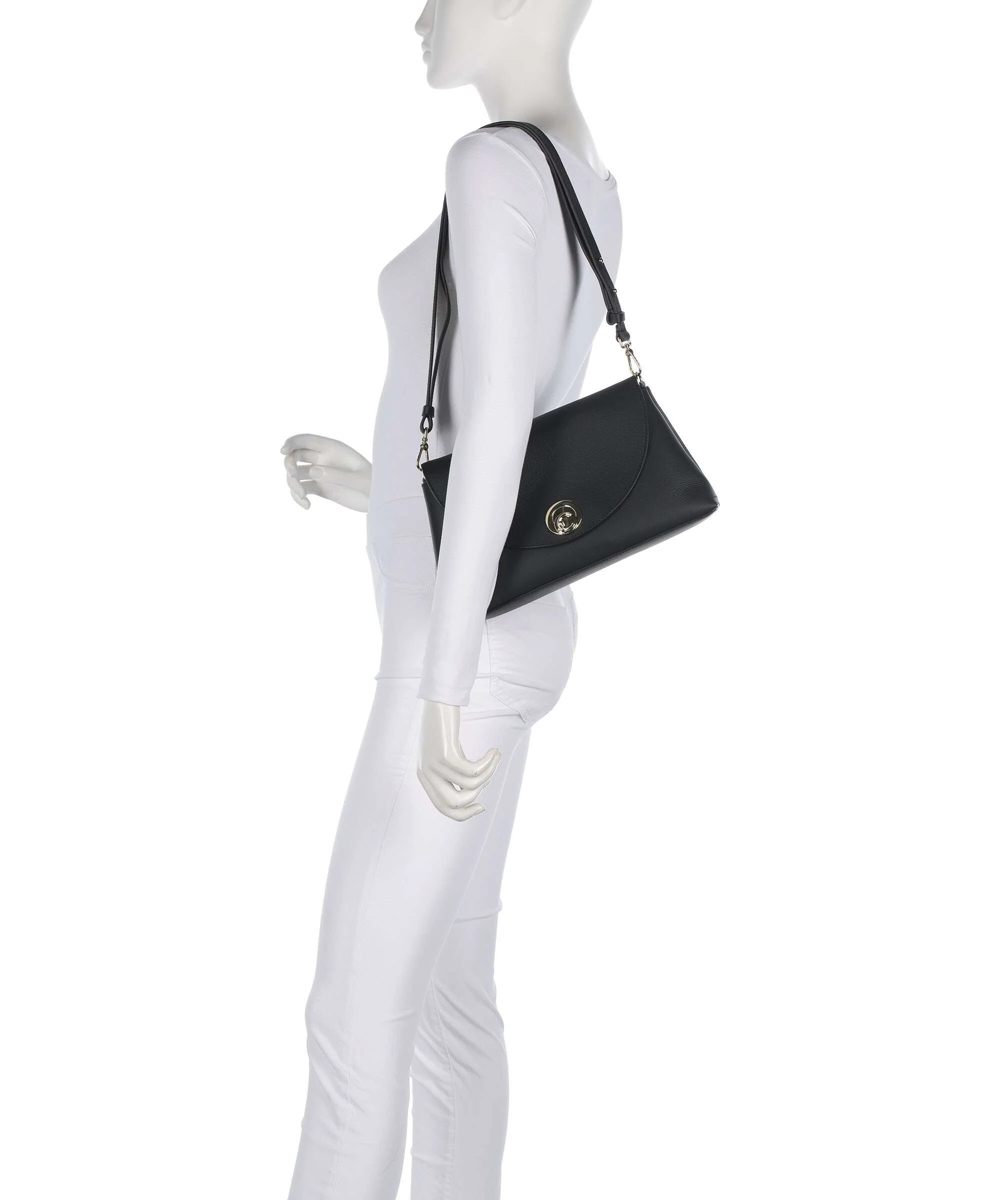 Coccinelle Nikla Shoulder bag noir/cognac - Image 3