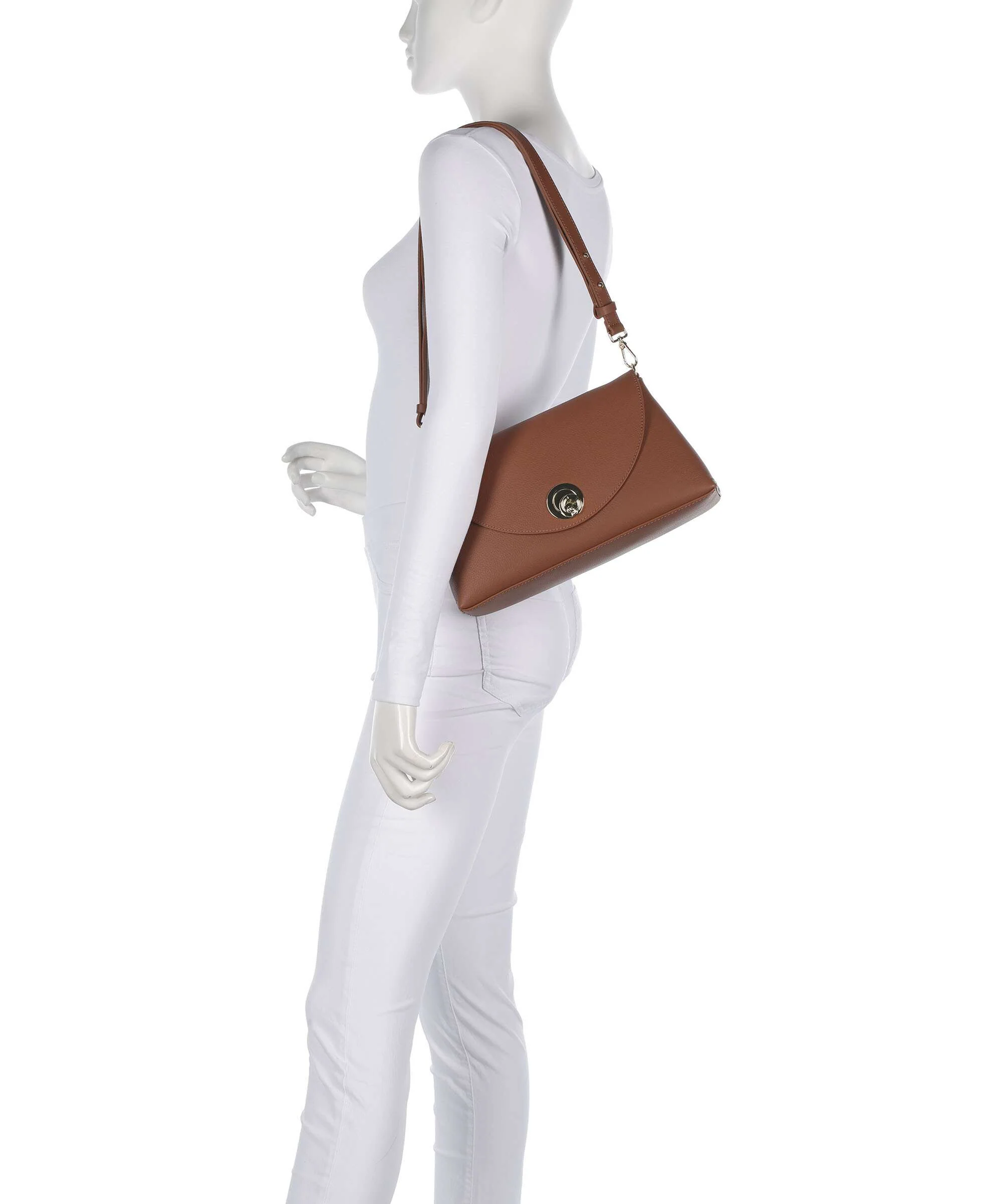 Coccinelle Nikla Shoulder bag cognac/noir - Image 3