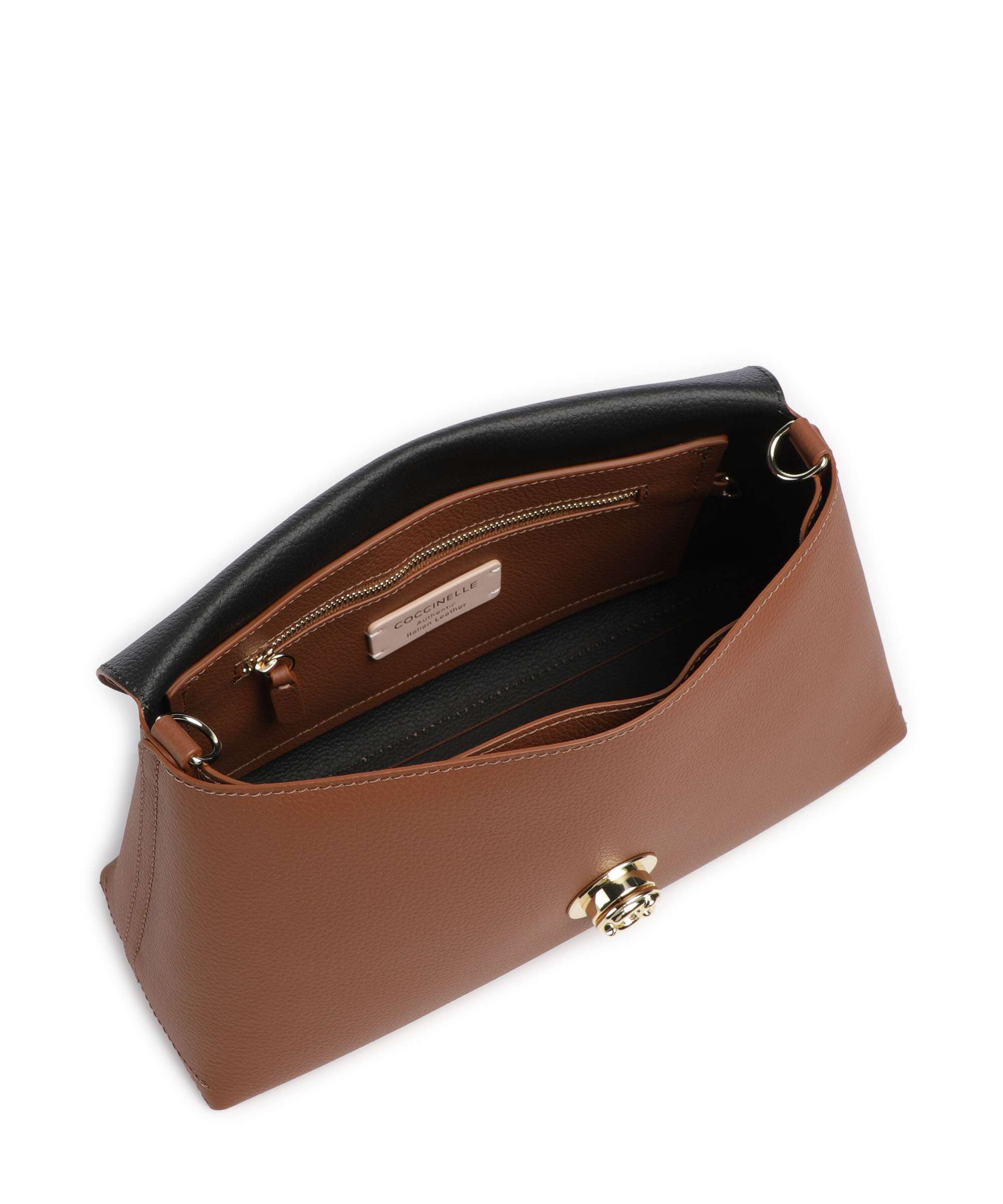 Coccinelle Nikla Shoulder bag cognac/noir - Image 5