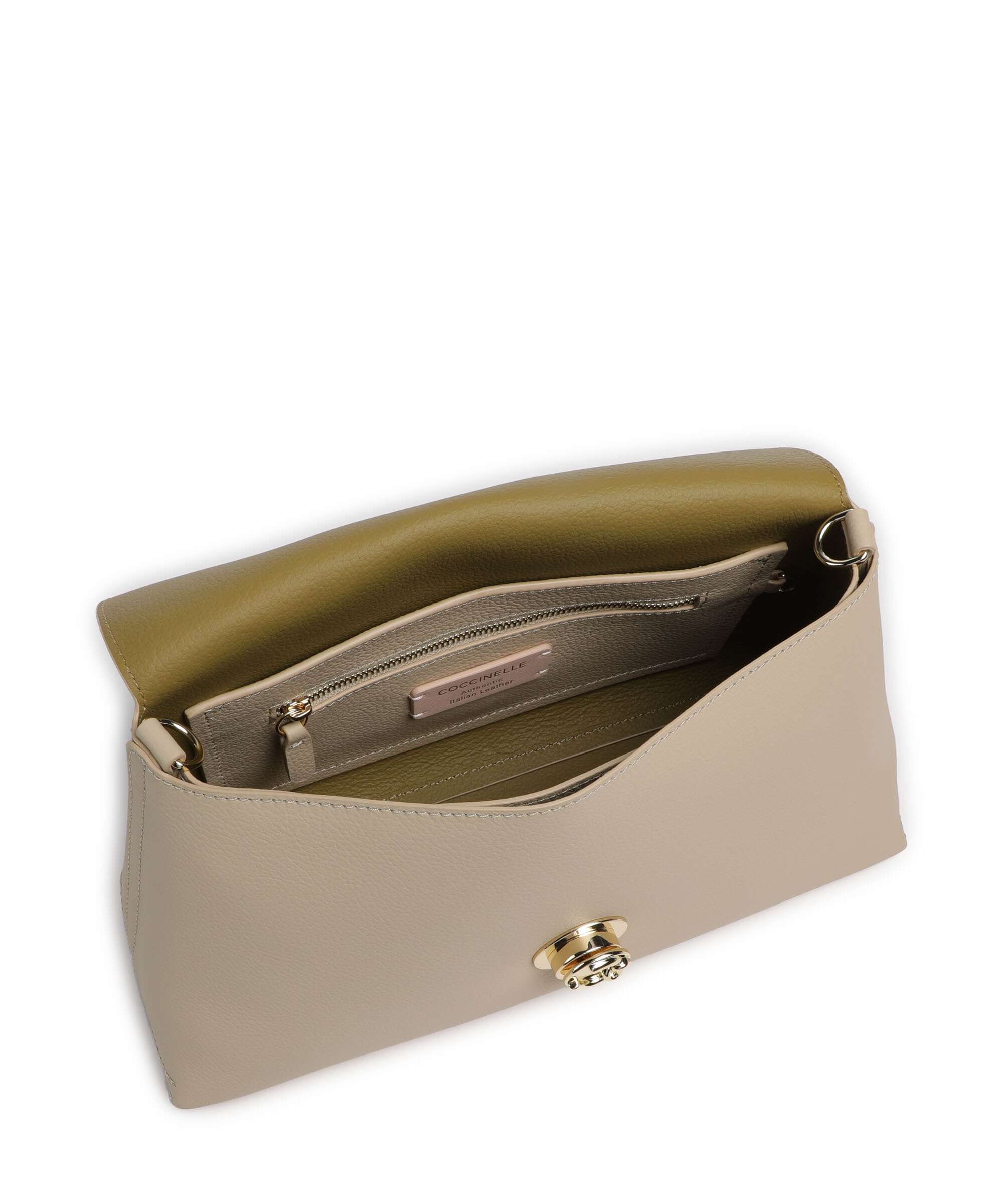 Coccinelle Nikla Shoulder bag sandshell/seagrass - Image 5