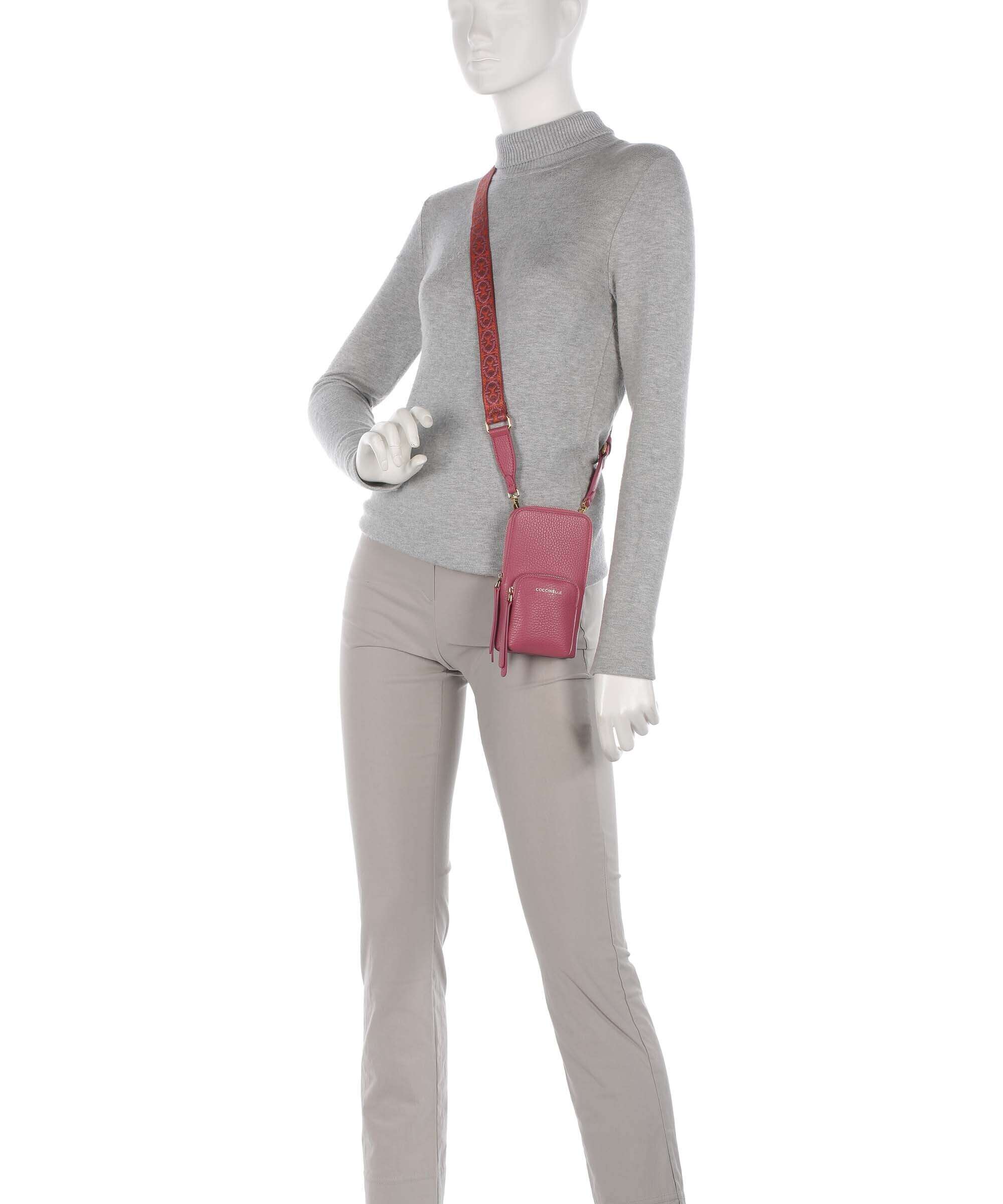 Coccinelle Pixie Phone bag rosewood - Image 3