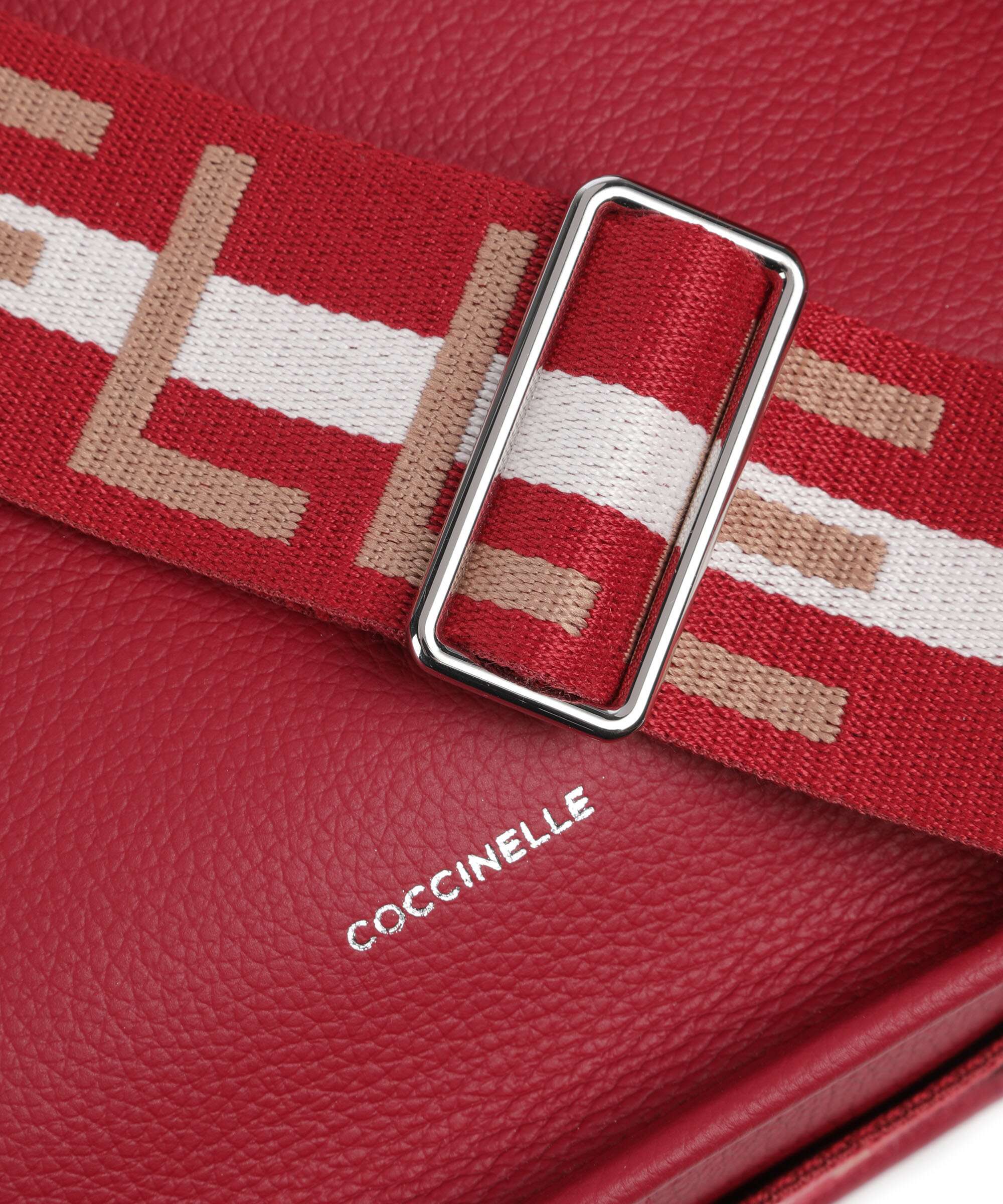 Coccinelle Raquel Bucket bag sangria/skin - Image 4