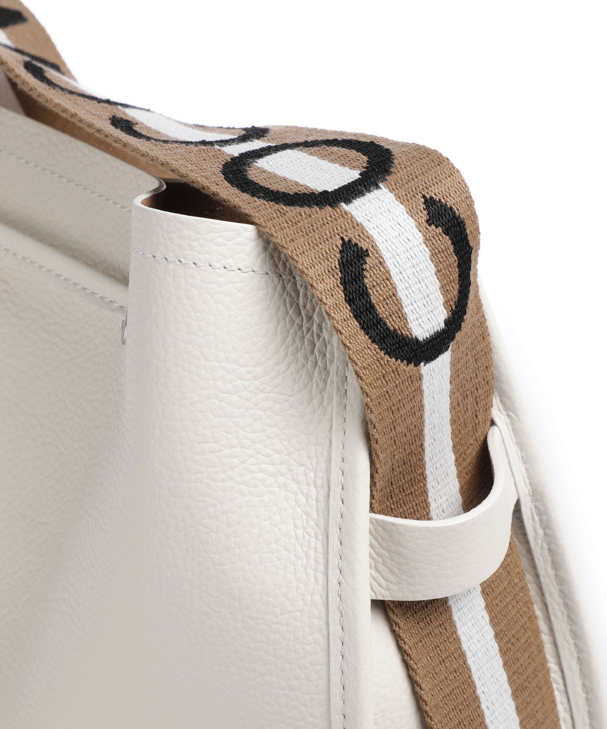 Coccinelle Raquel Bucket bag blanco/skin - Image 4