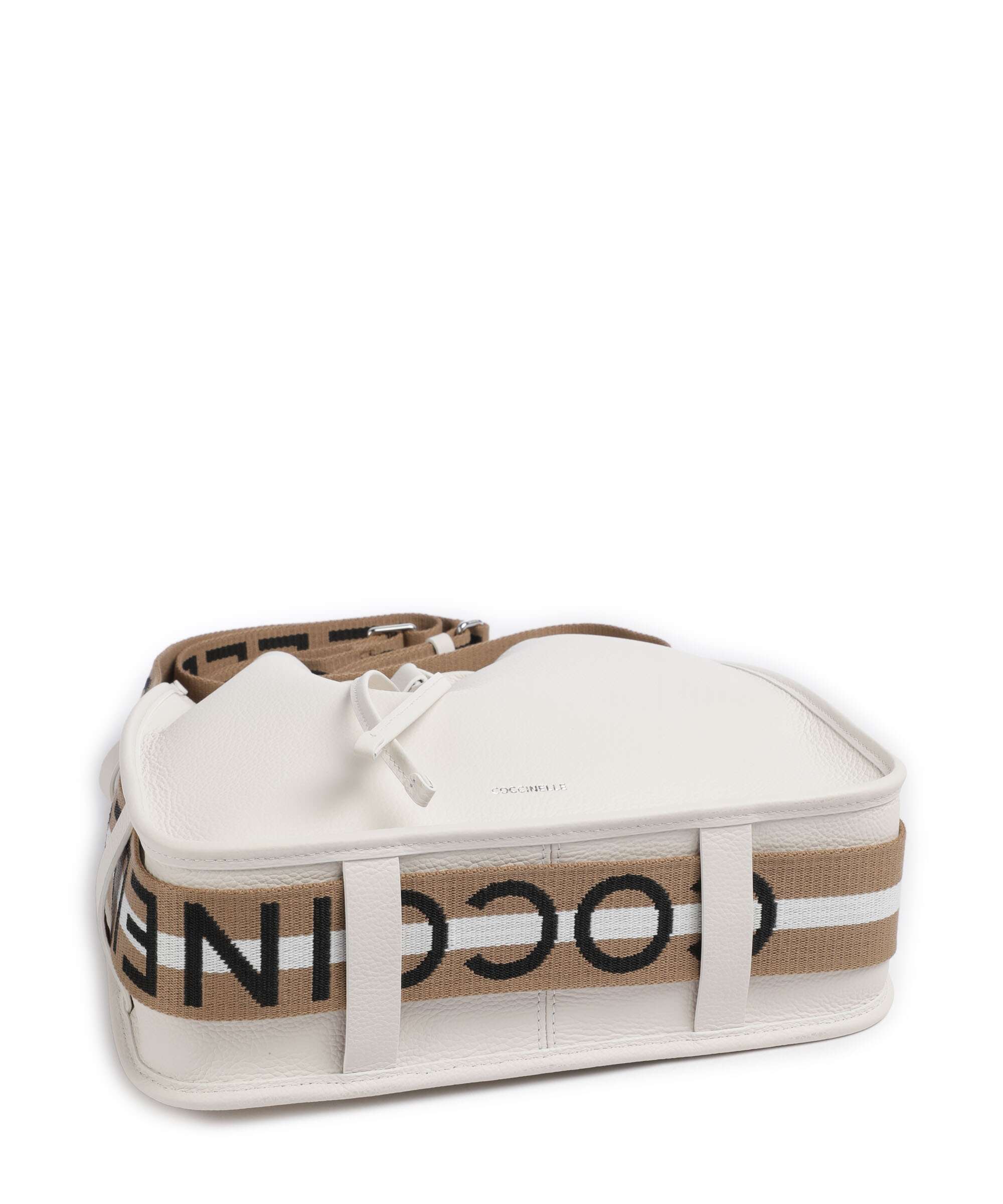 Coccinelle Raquel Bucket bag blanco/skin - Image 5