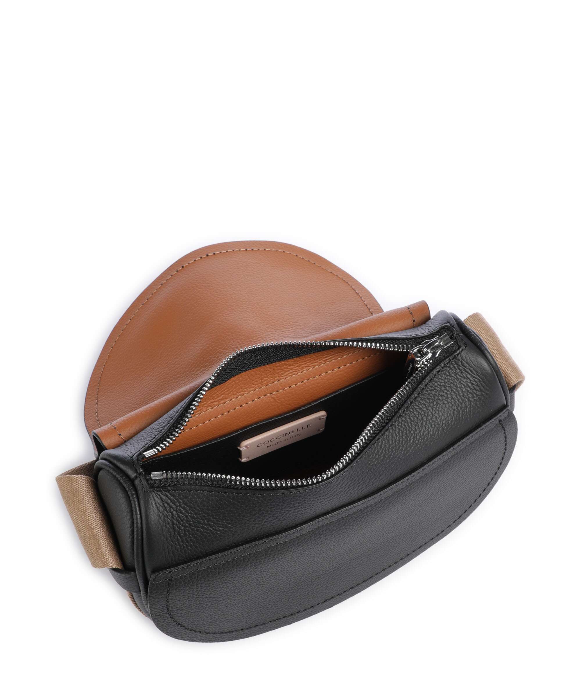 Coccinelle Raquel Crossbody bag noir/cuir - Image 6