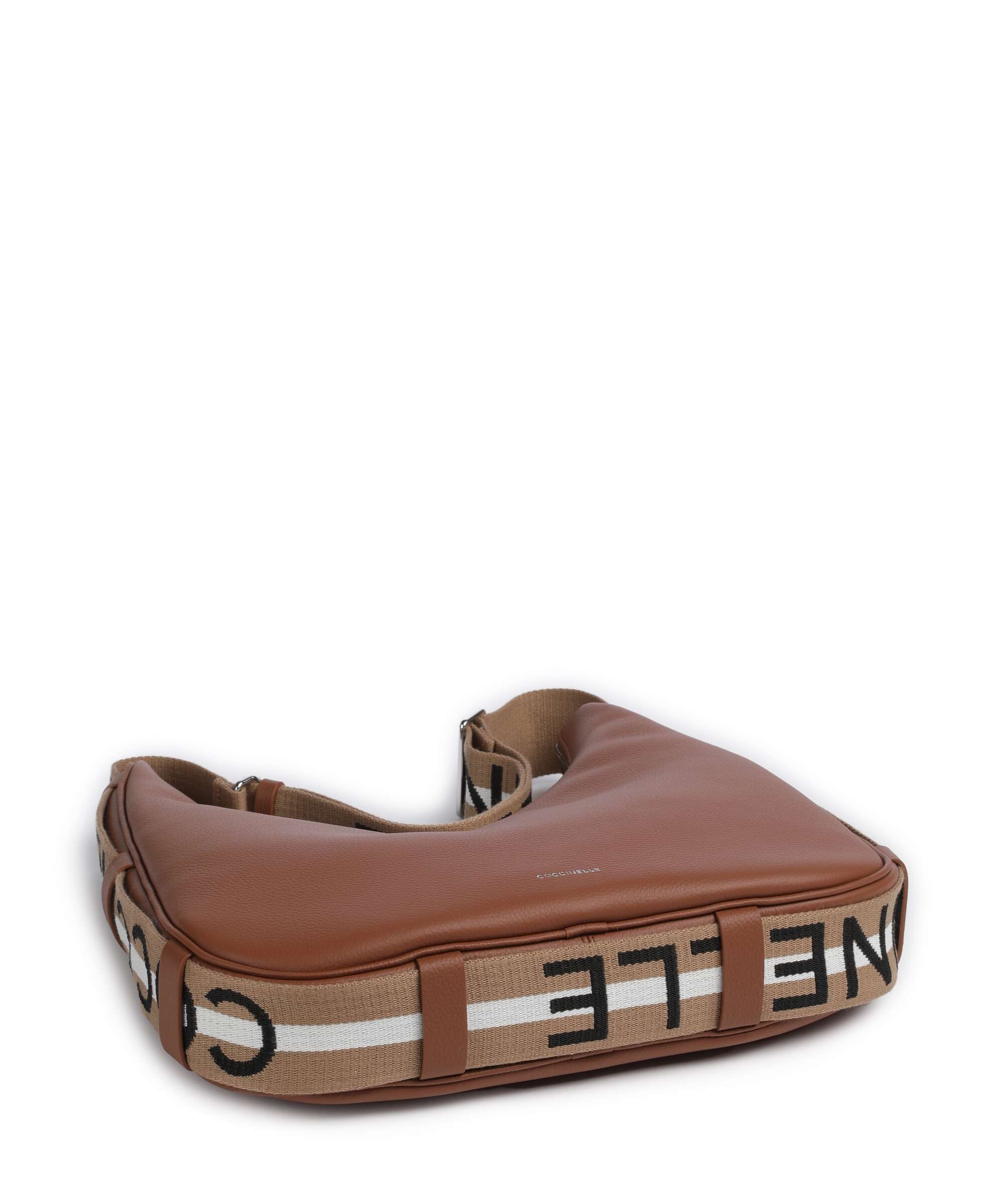 Coccinelle Raquel Hobo bag cognac/noir - Image 4