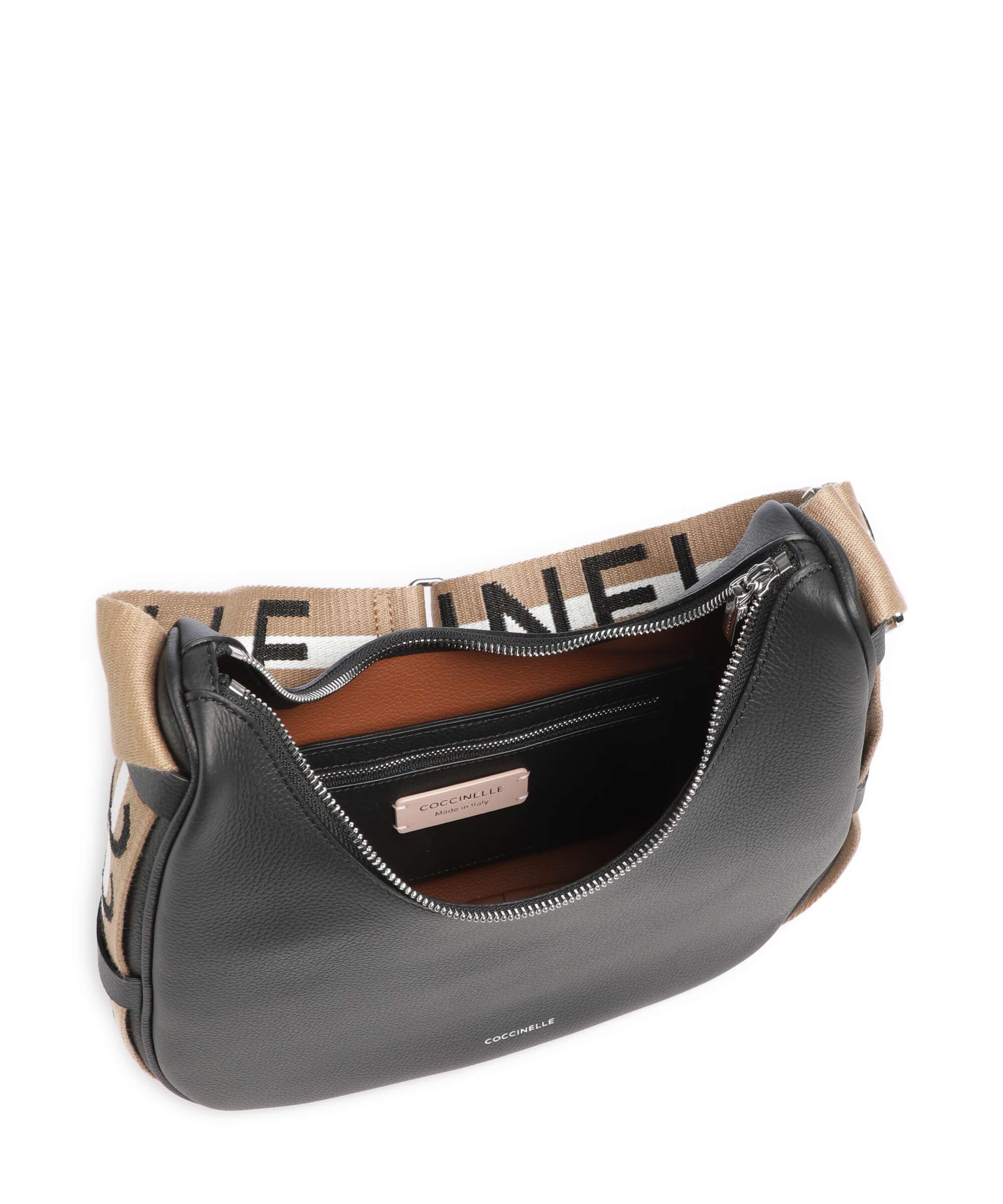 Coccinelle Raquel Shoulder bag noir/cognac - Image 6