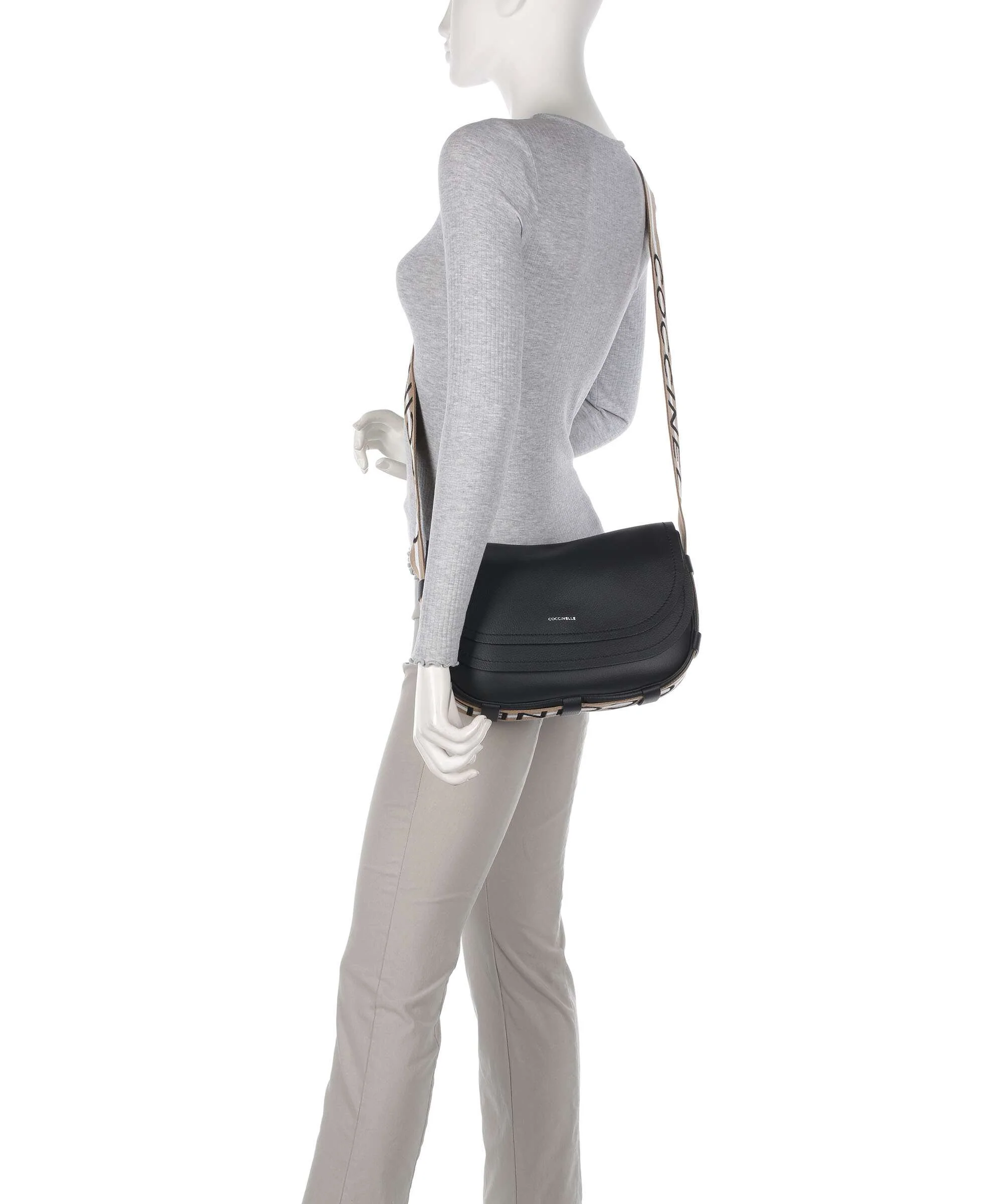 Coccinelle Raquel Shoulder bag noir/cuir - Image 3