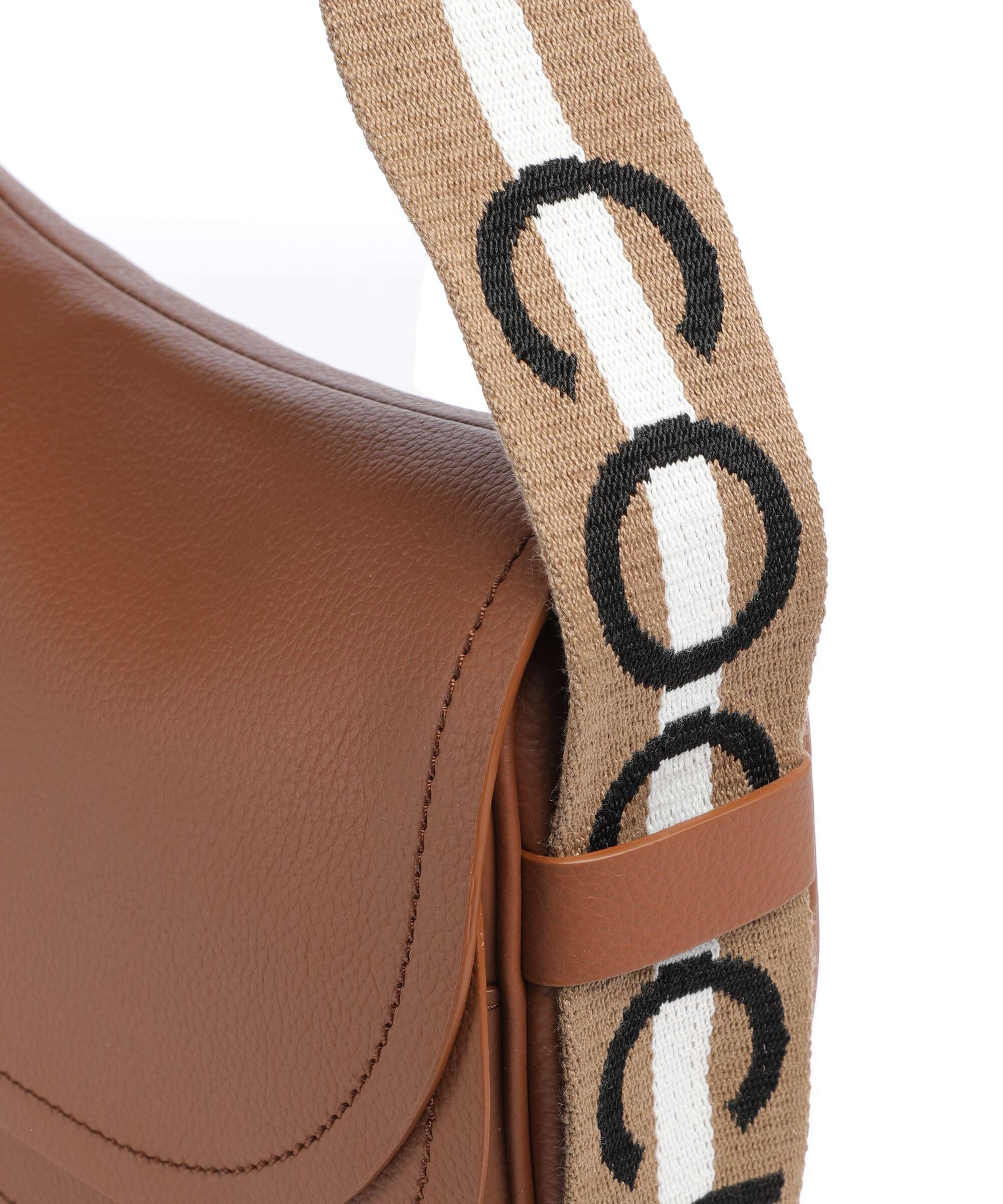 Coccinelle Raquel Shoulder bag cognac/noir - Image 5
