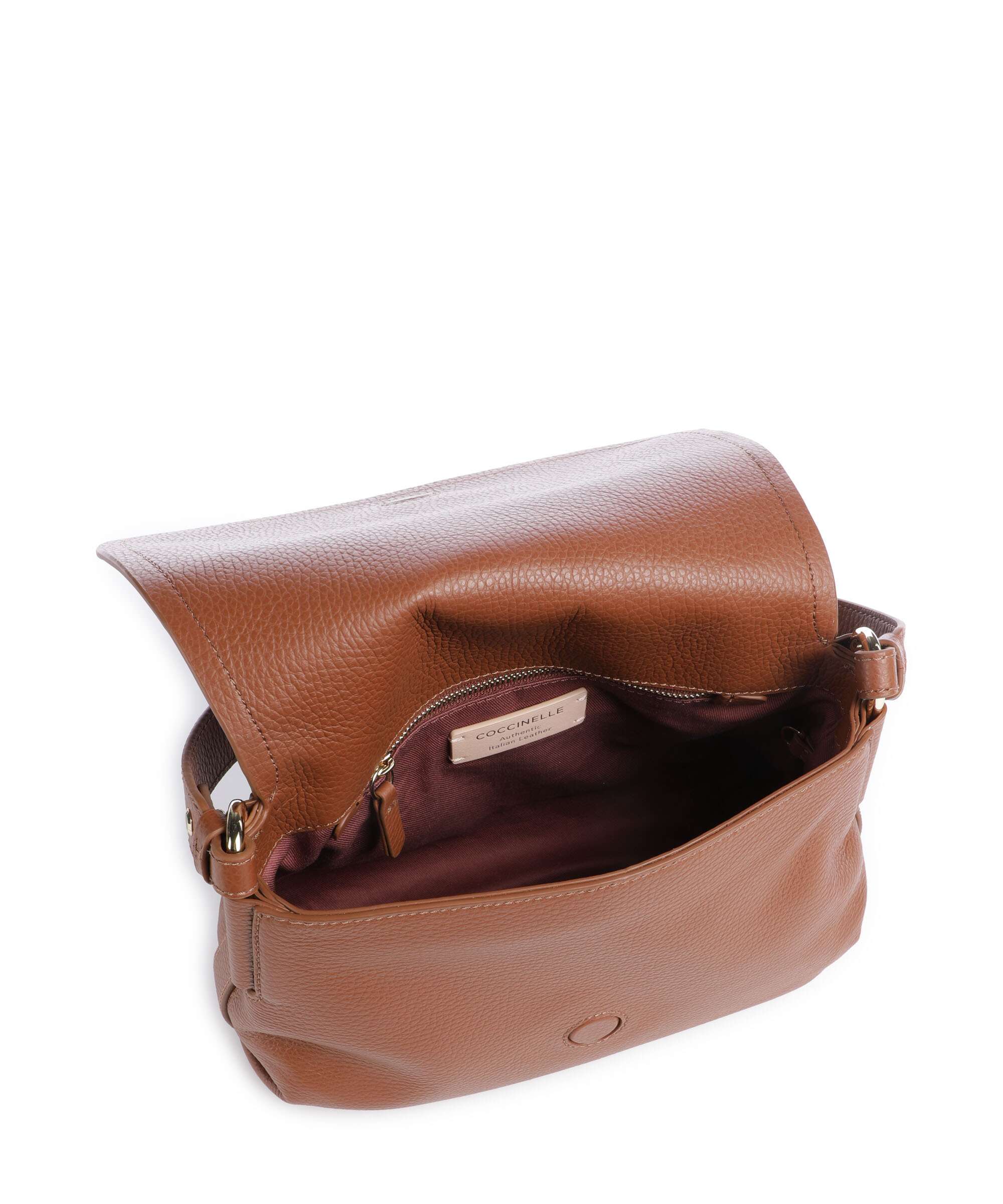 Coccinelle Rebekka Crossbody bag cognac - Image 6