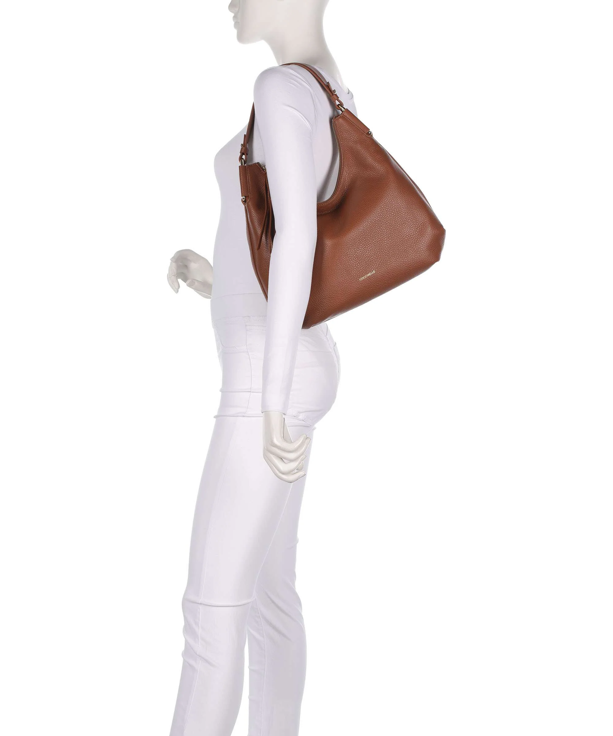 Coccinelle Rebekka Hobo bag cognac - Image 3