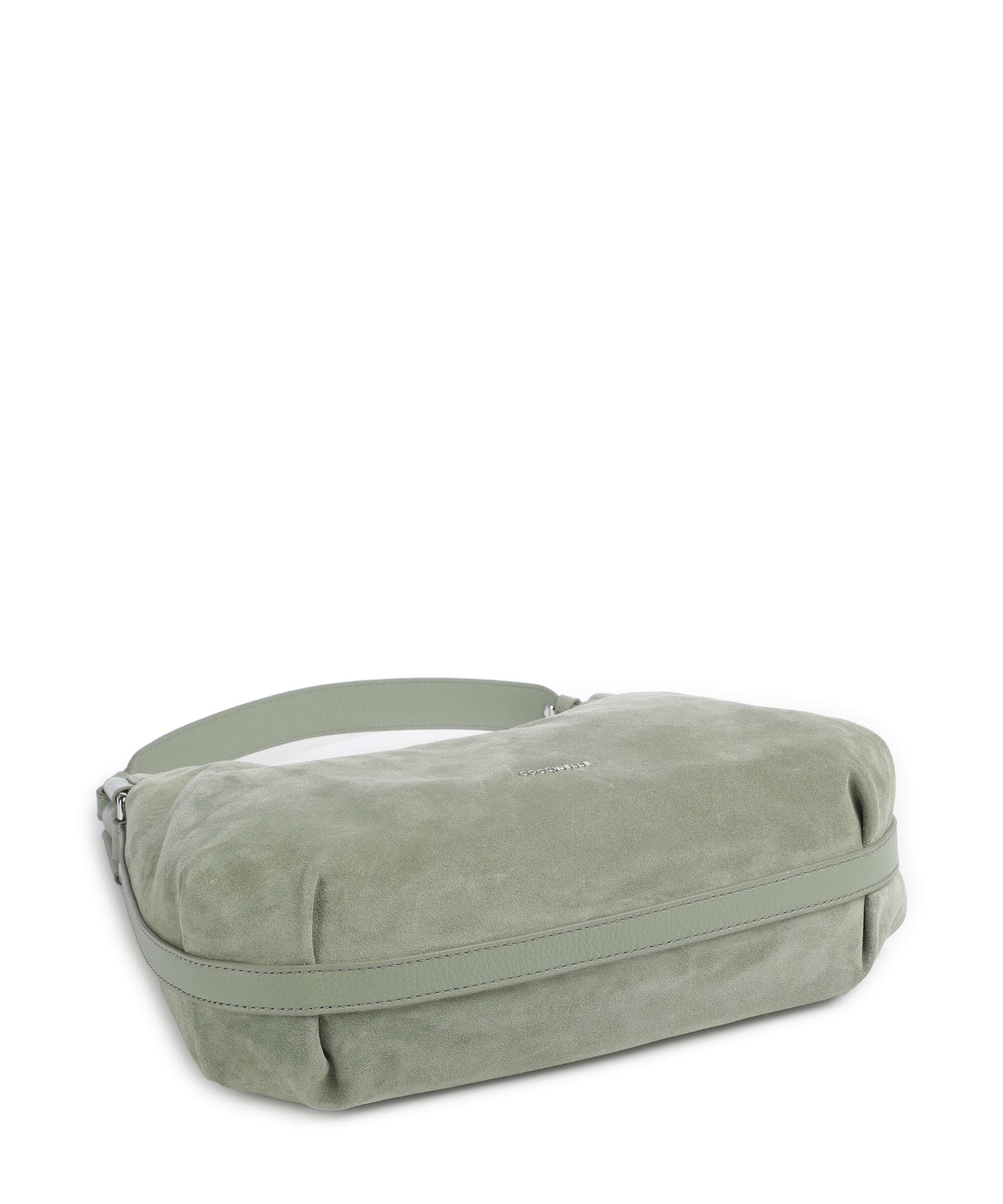 Coccinelle Rebekka Suede Hobo bag greenery - Image 6