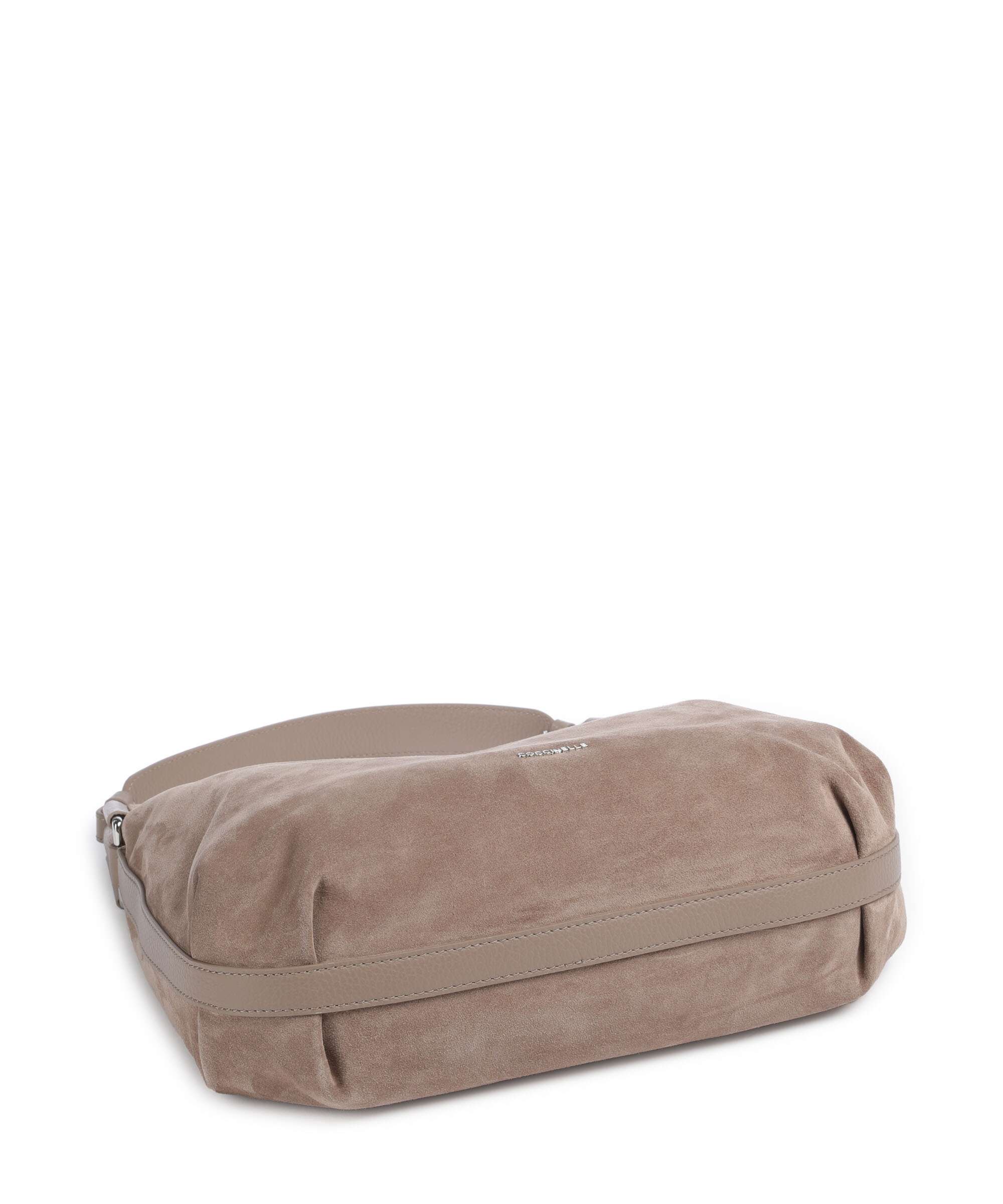 Coccinelle Rebekka Suede Hobo bag warm taupe - Image 5