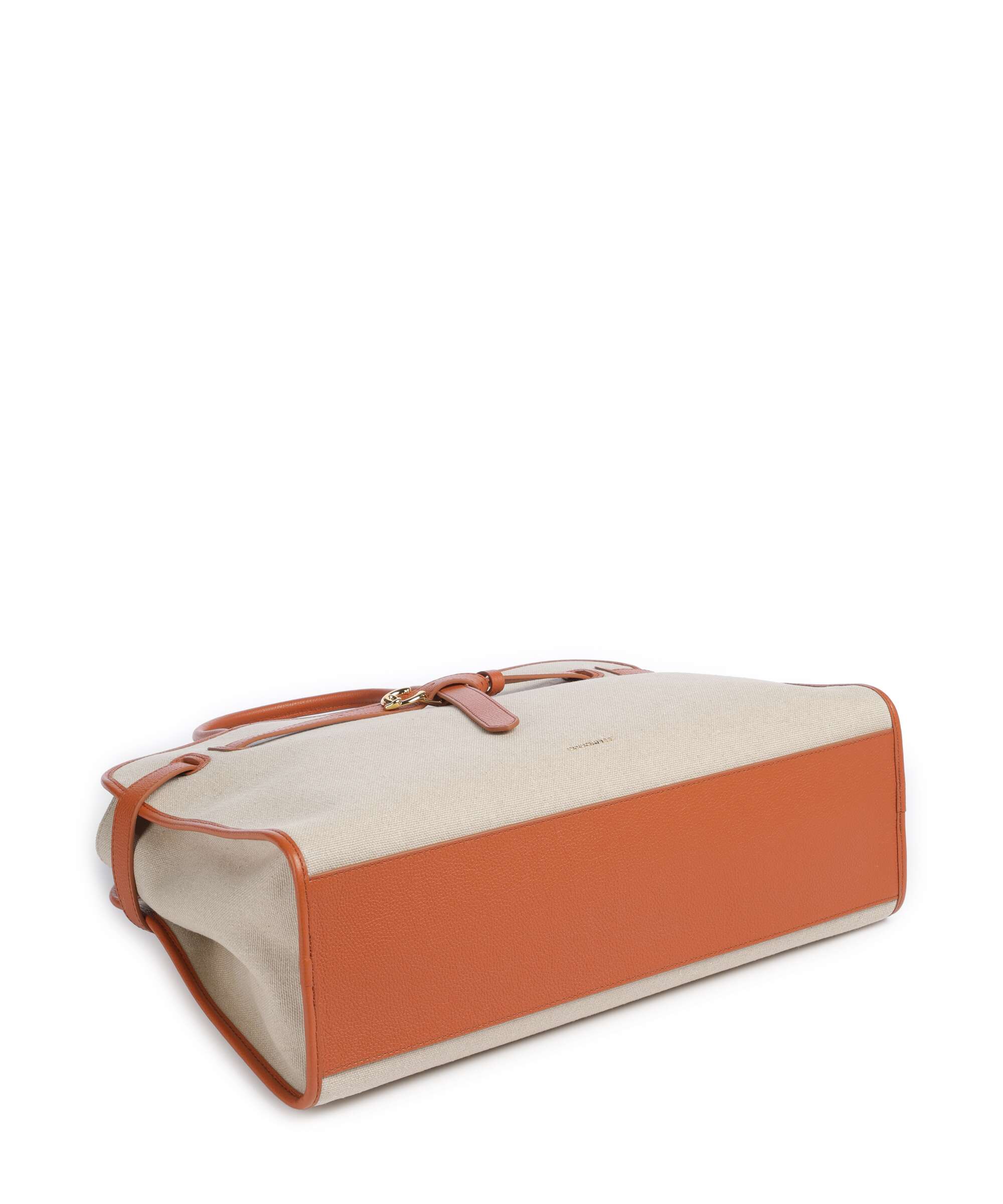 Coccinelle Sabine Canvas Handbag natural/crab - Image 4
