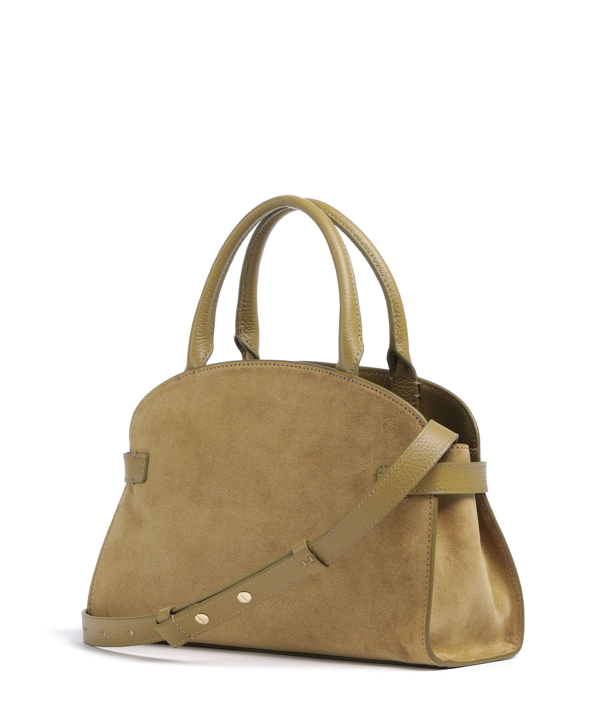 Coccinelle Sabine Suede Handbag seagrass - Image 2