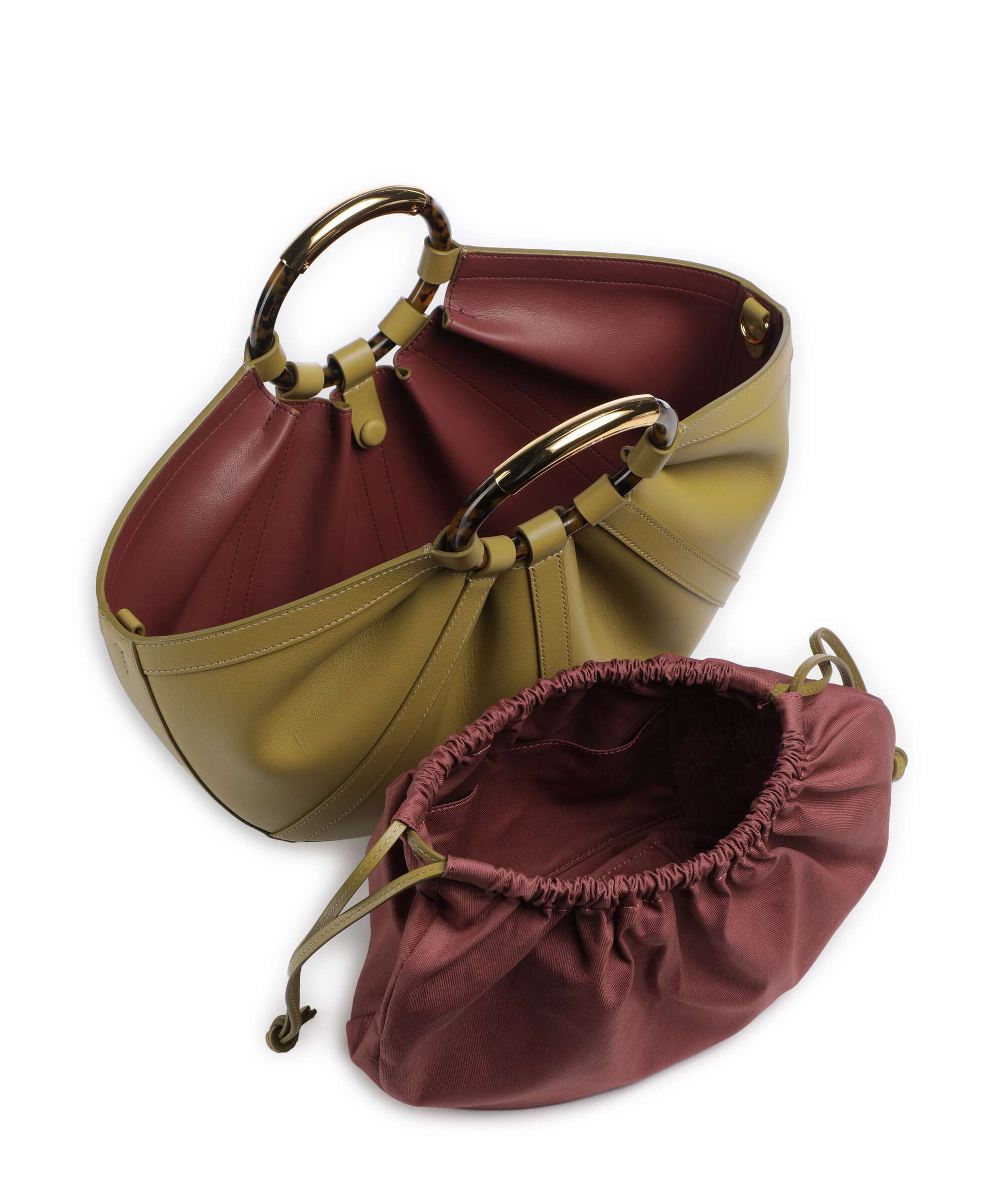 Coccinelle Shell Handbag seagrass - Image 5