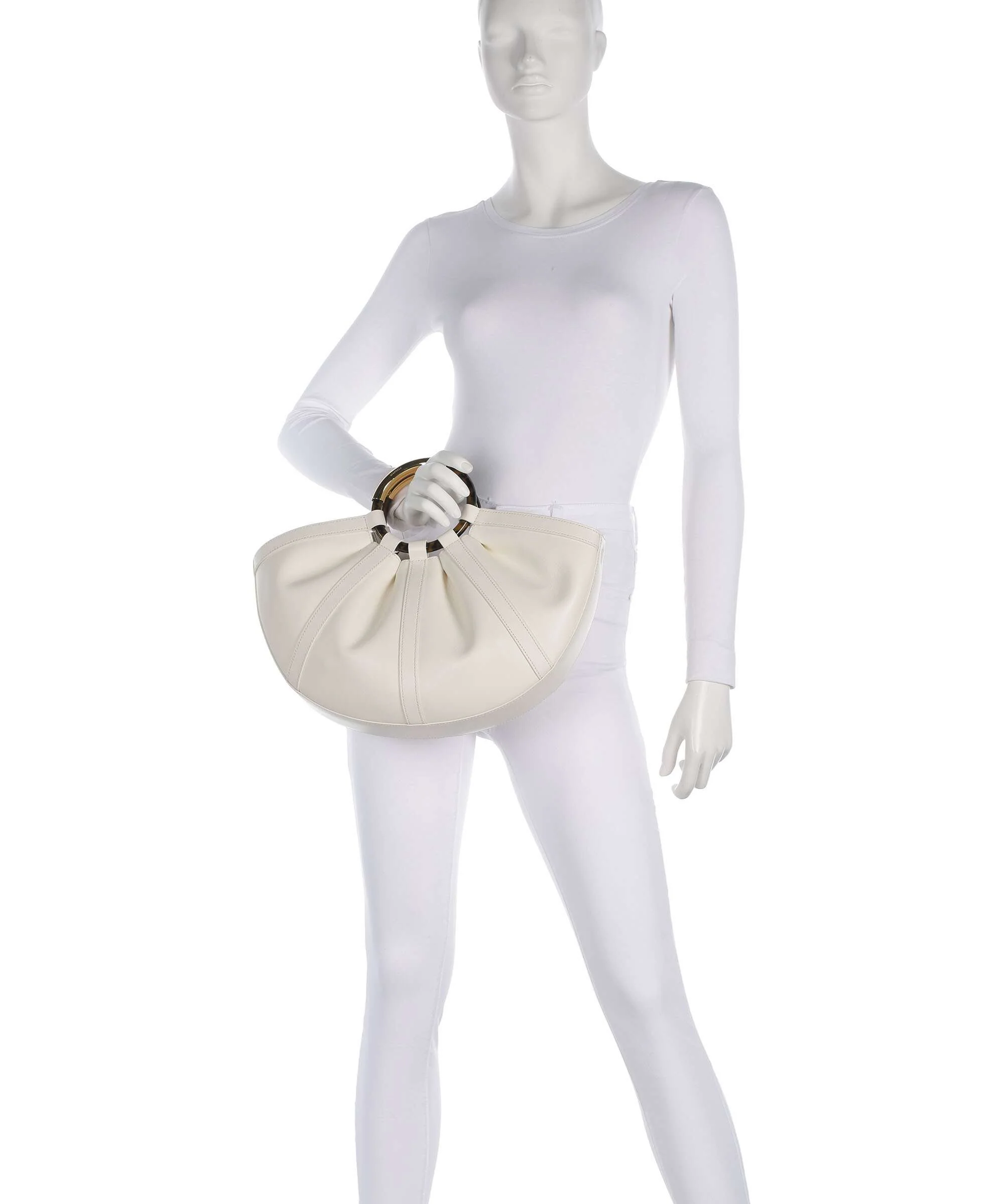 Coccinelle Shell Handbag pearl - Image 3