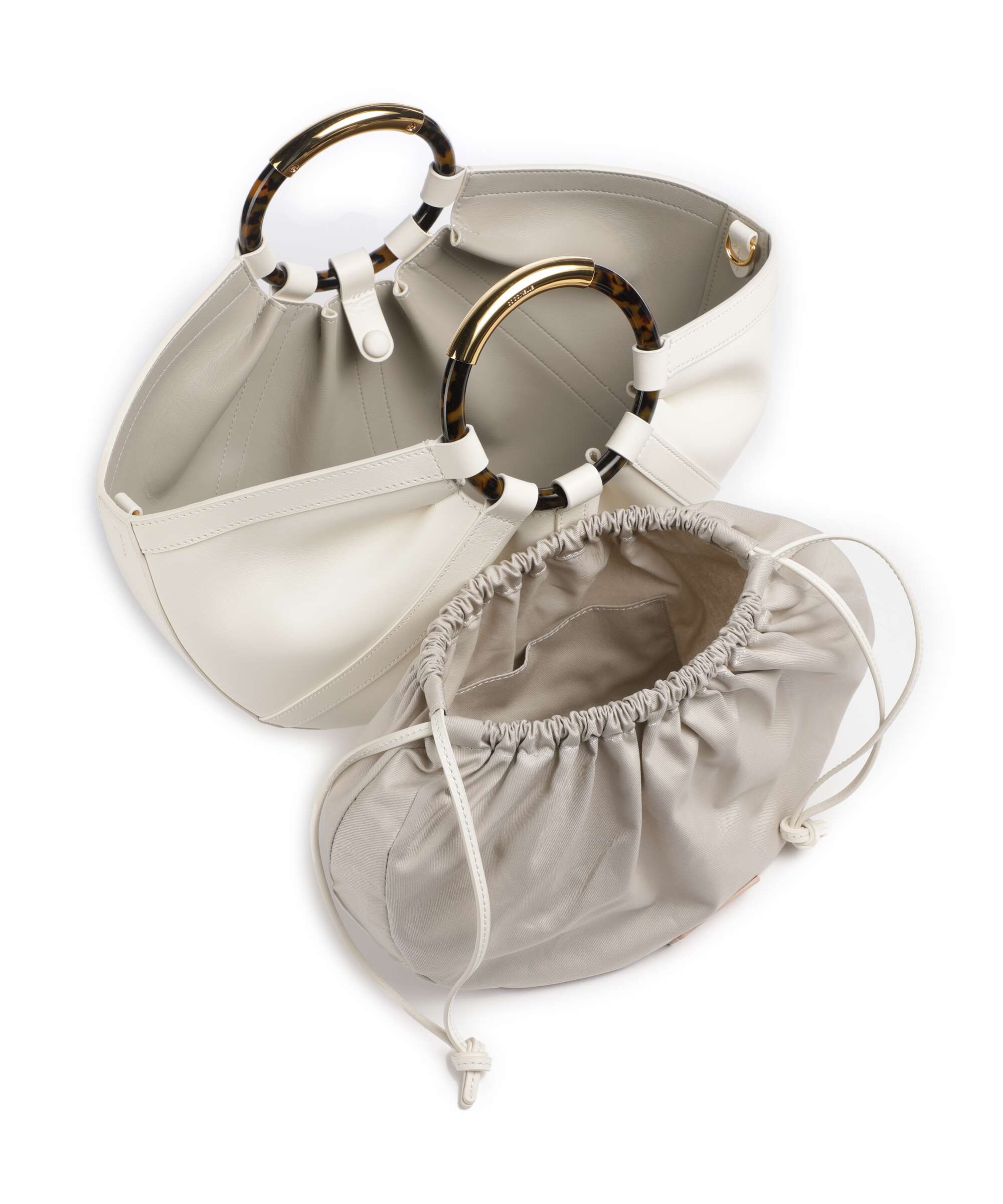 Coccinelle Shell Handbag pearl - Image 5