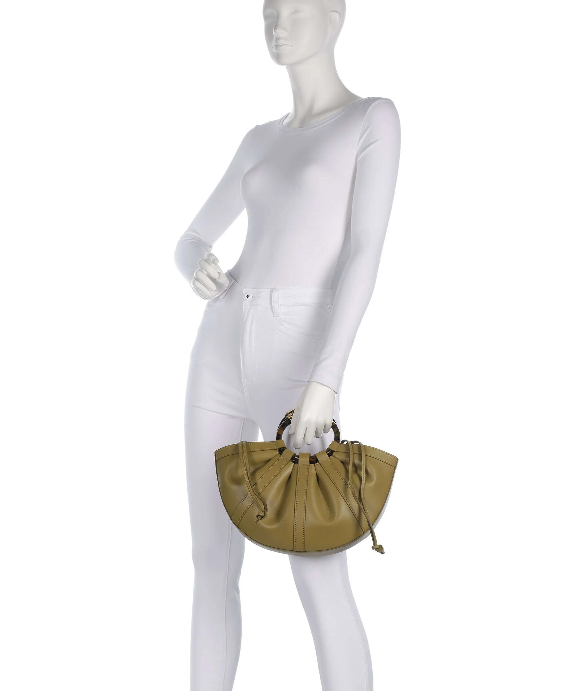 Coccinelle Shell Handbag seagrass - Image 3