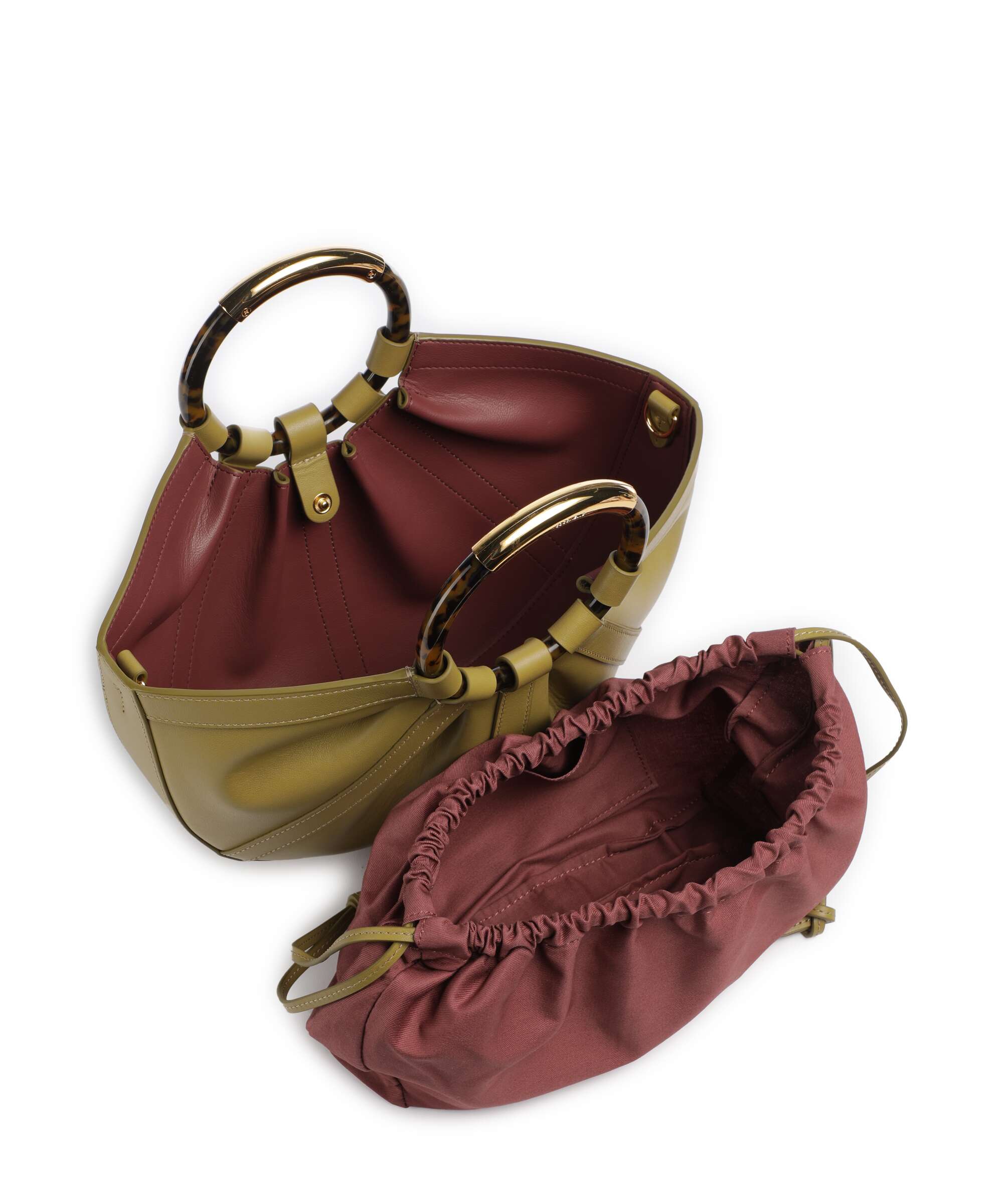 Coccinelle Shell Handbag seagrass - Image 5
