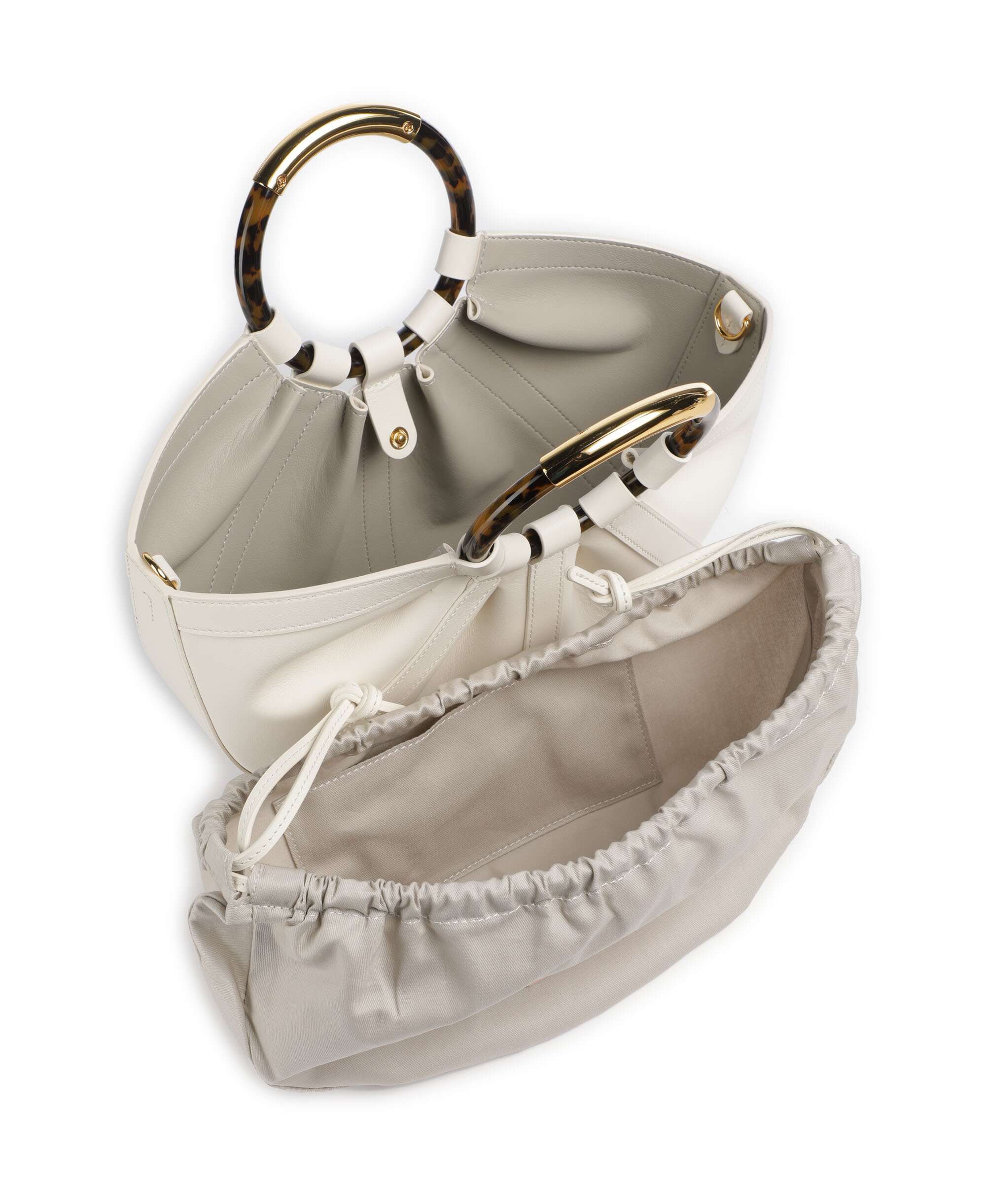 Coccinelle Shell Handbag pearl - Image 5