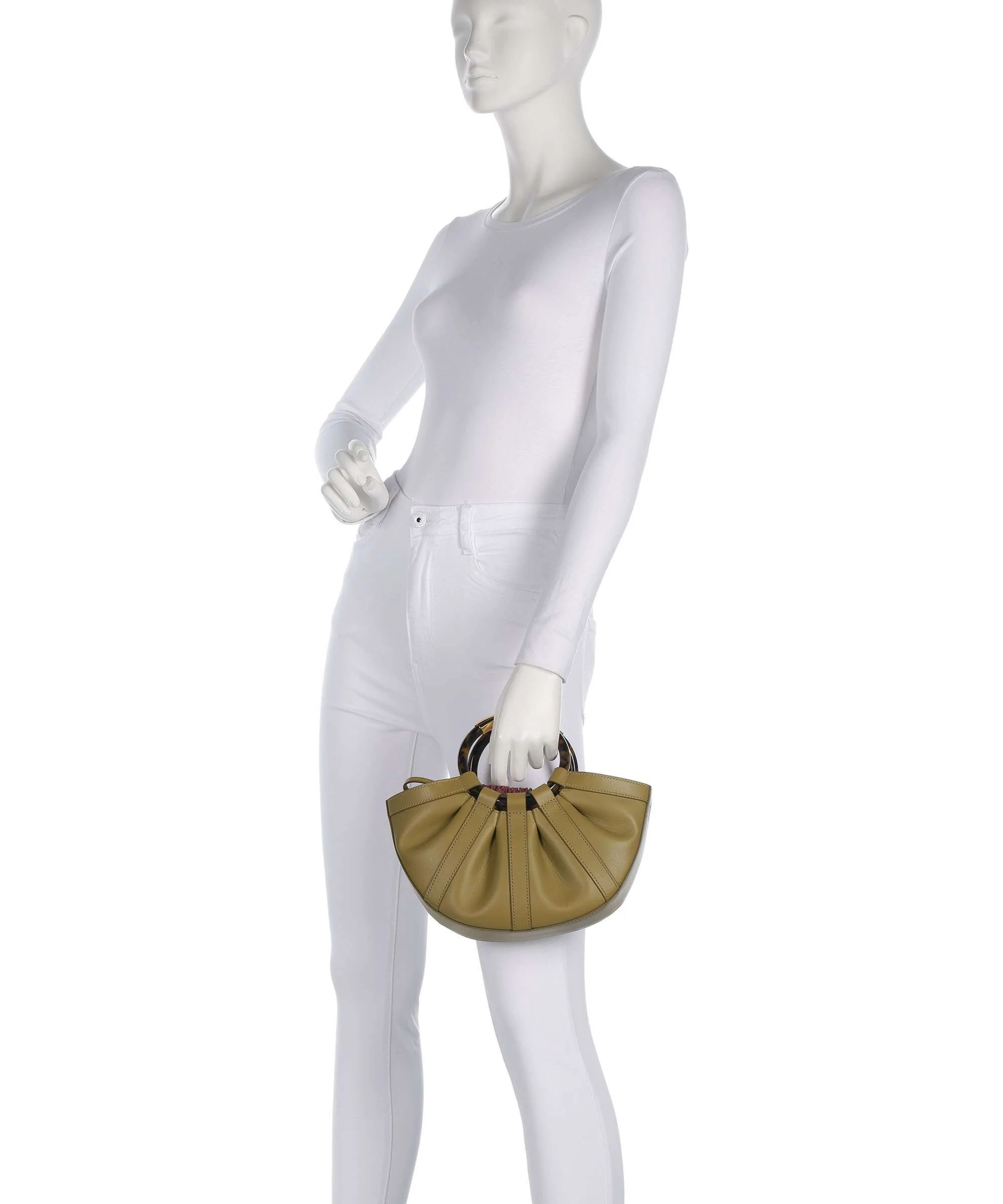 Coccinelle Shell Handbag seagrass - Image 4