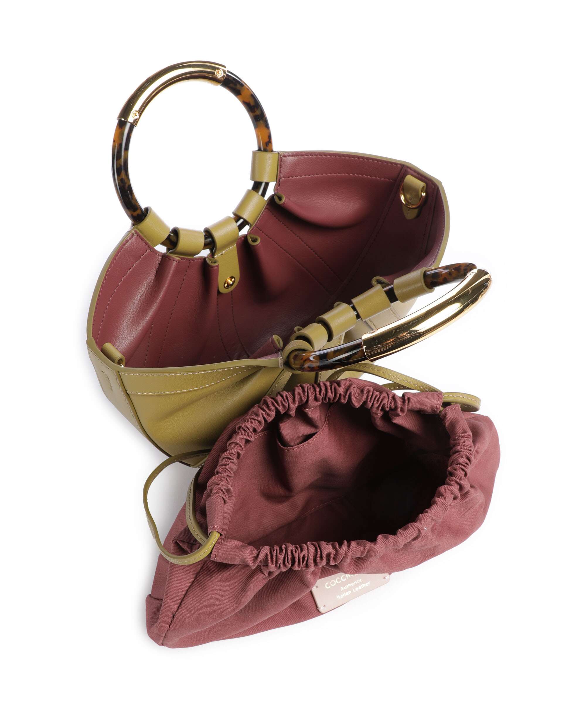 Coccinelle Shell Handbag seagrass - Image 7