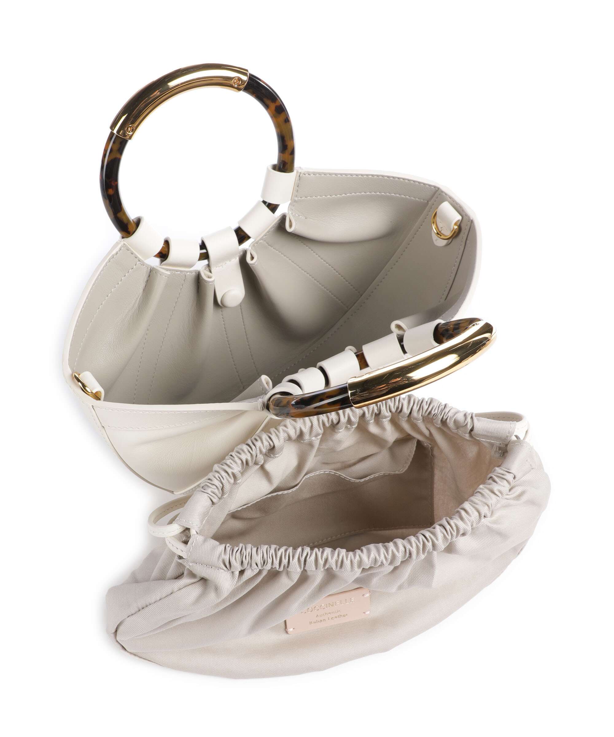 Coccinelle Shell Handbag pearl - Image 7