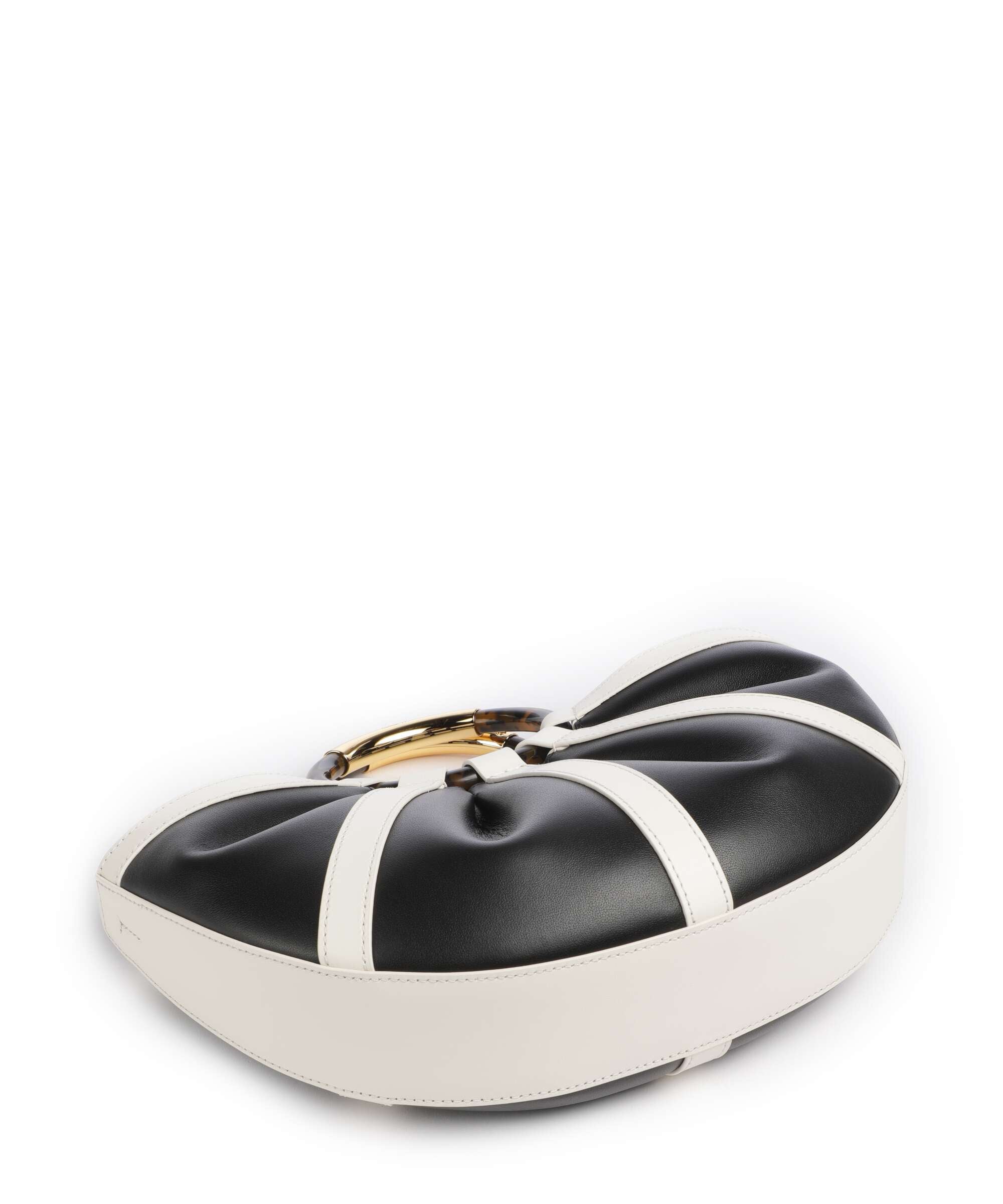Coccinelle Shell Handbag pearl/noir - Image 5
