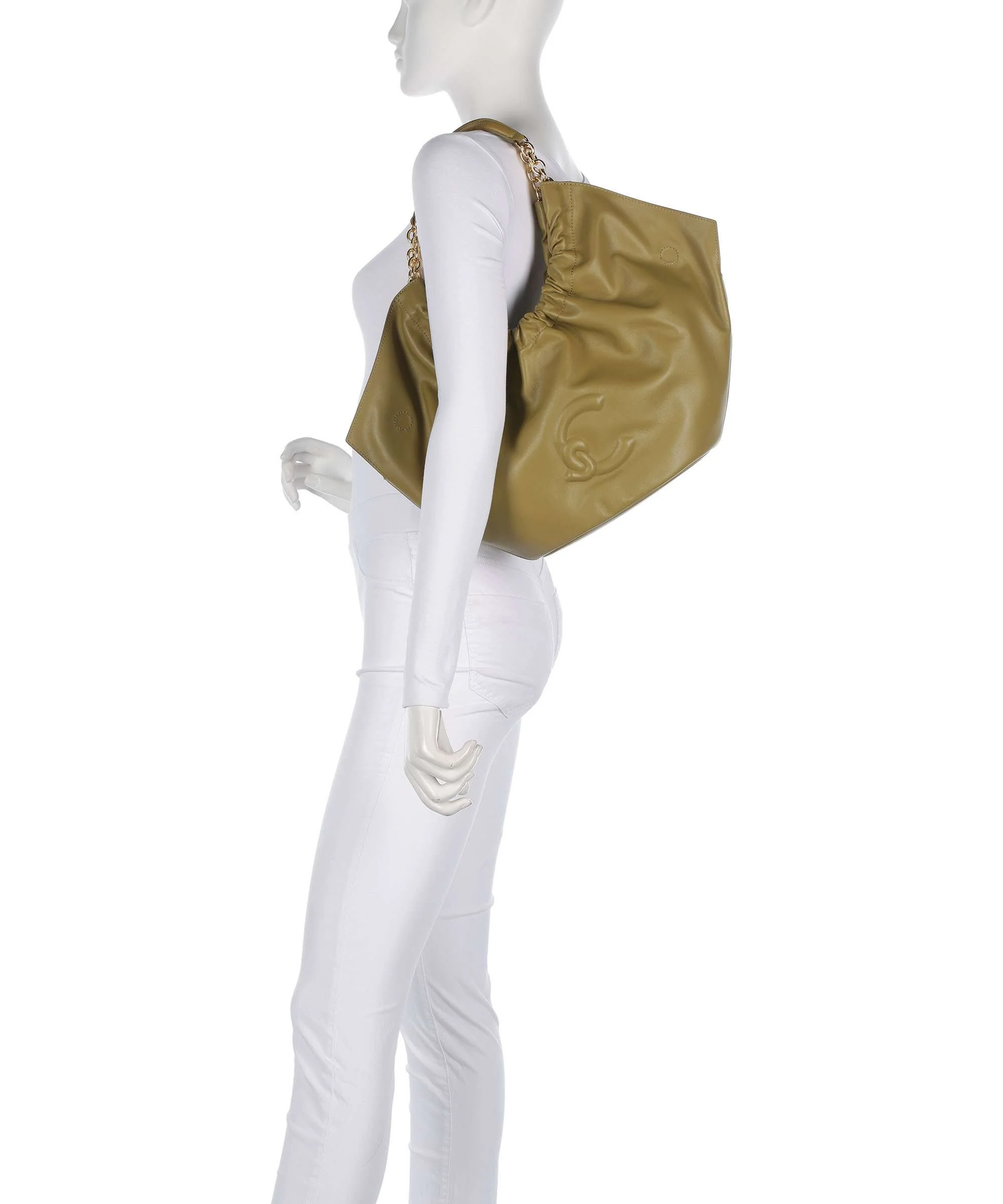 Coccinelle Smash Bucket bag seagrass - Image 3