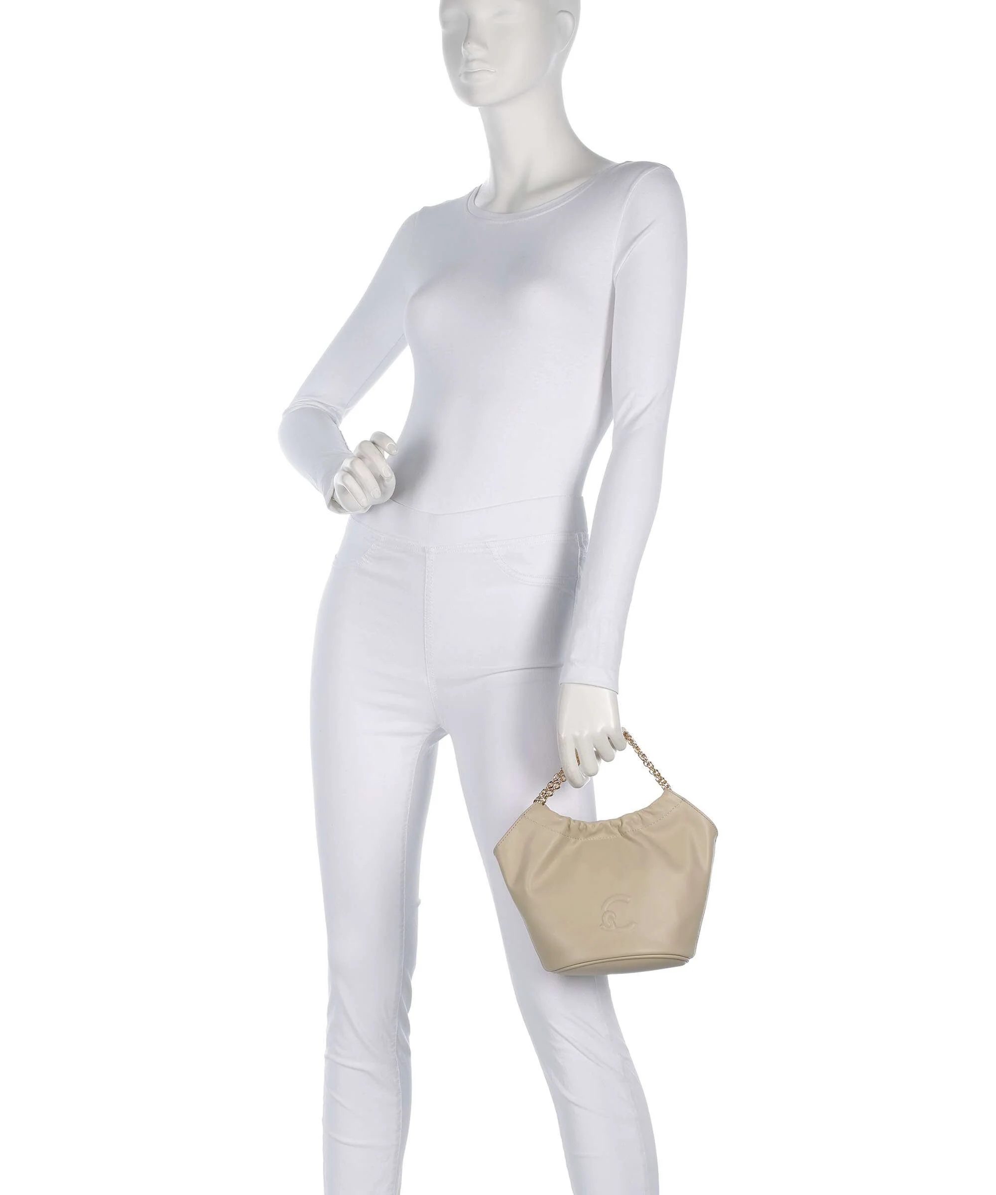 Coccinelle Smash Bucket bag sandshell - Image 3