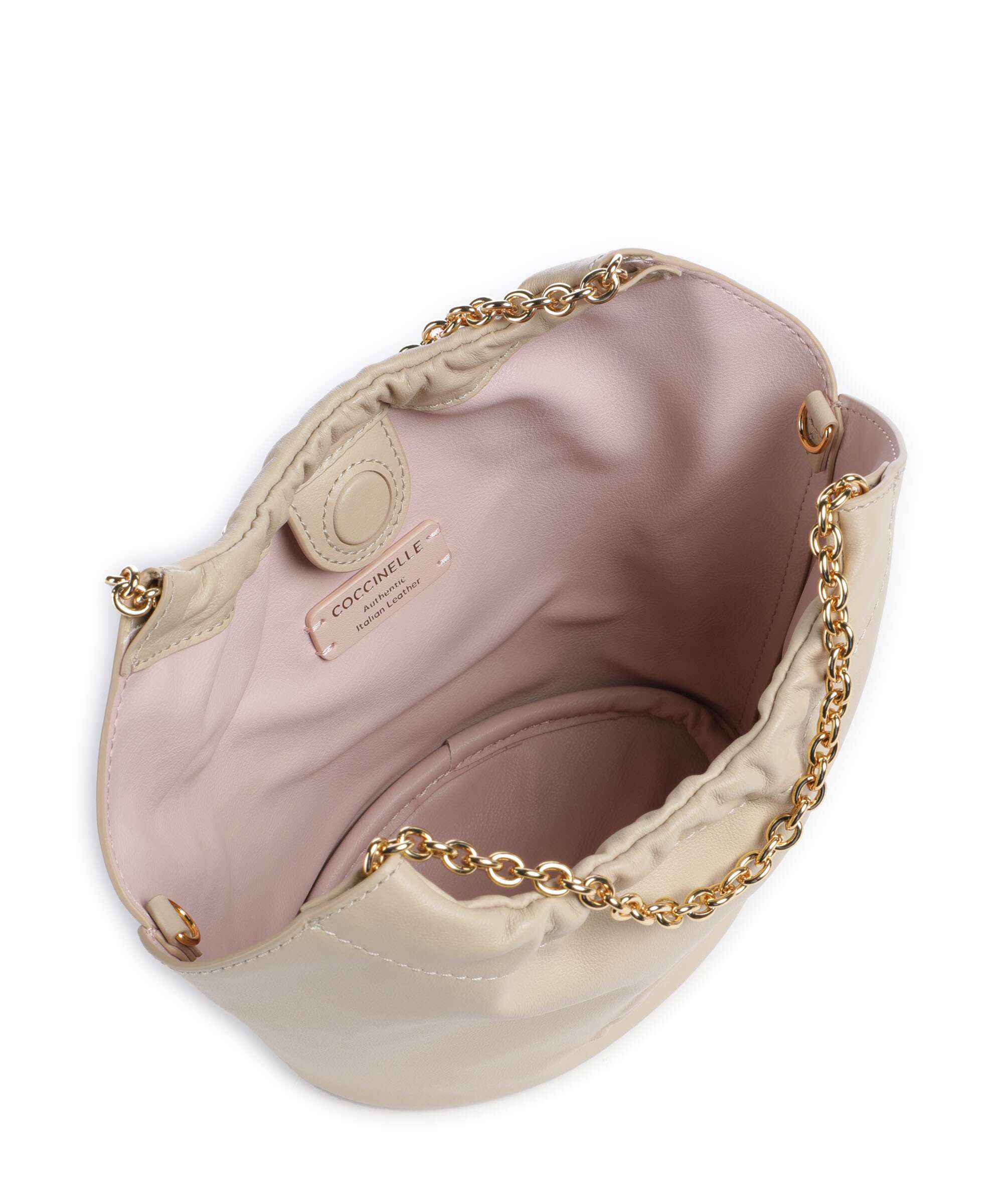 Coccinelle Smash Bucket bag sandshell - Image 5