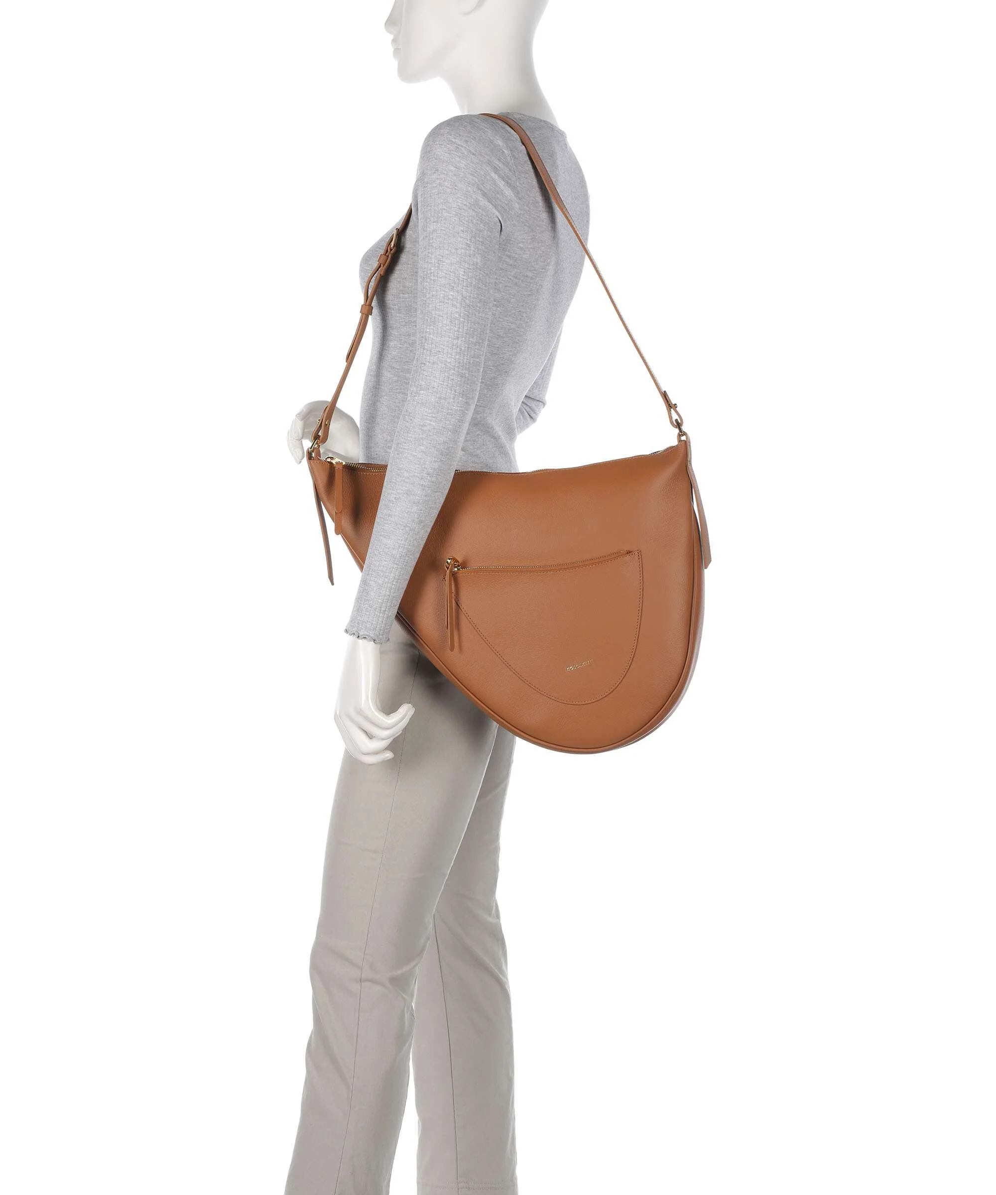Coccinelle Snuggie Hobo bag cuir/noir - Image 3