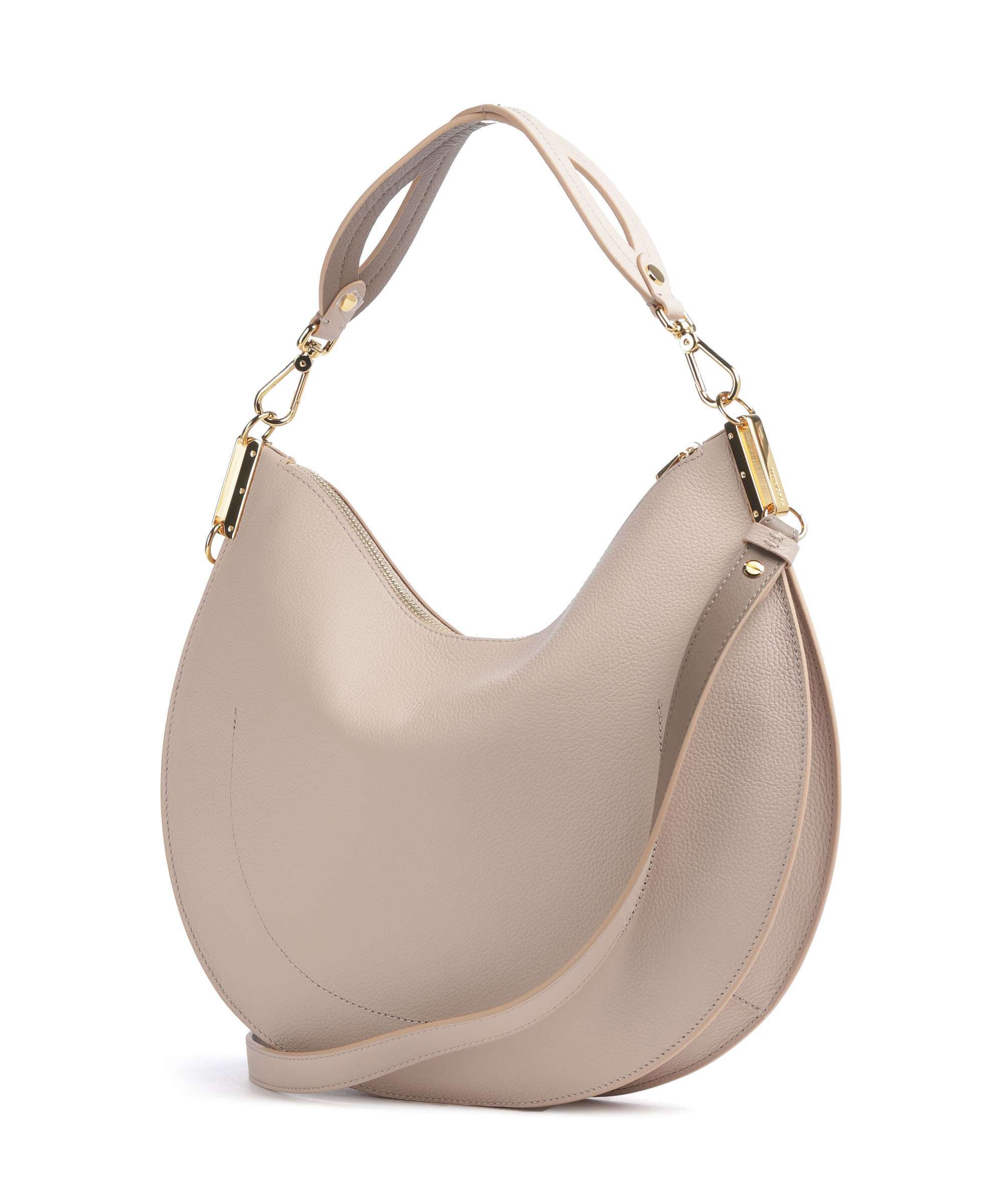 Coccinelle Sunup Hobo bag rosette/warm taupe - Image 2