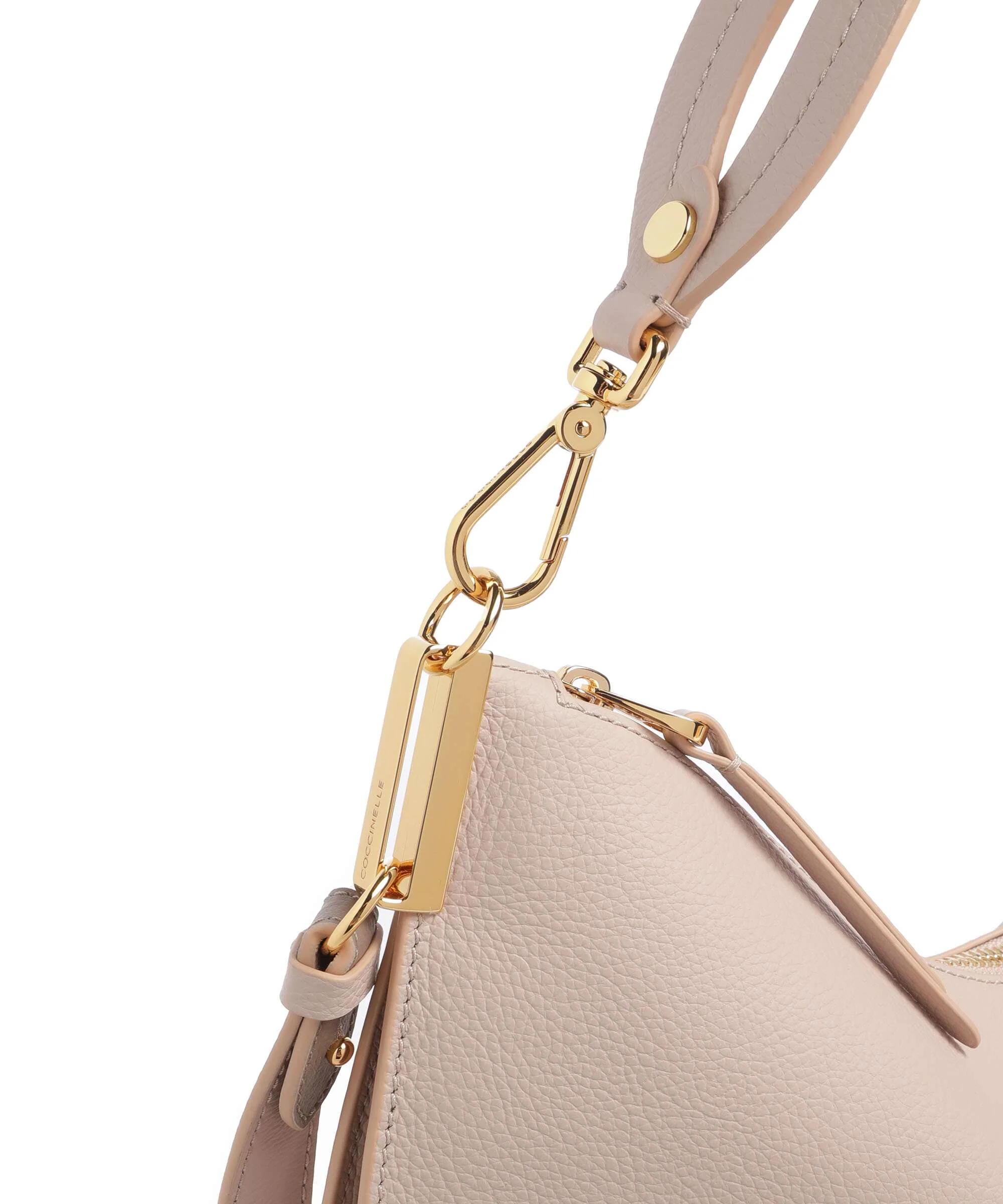 Coccinelle Sunup Hobo bag rosette/warm taupe - Image 4