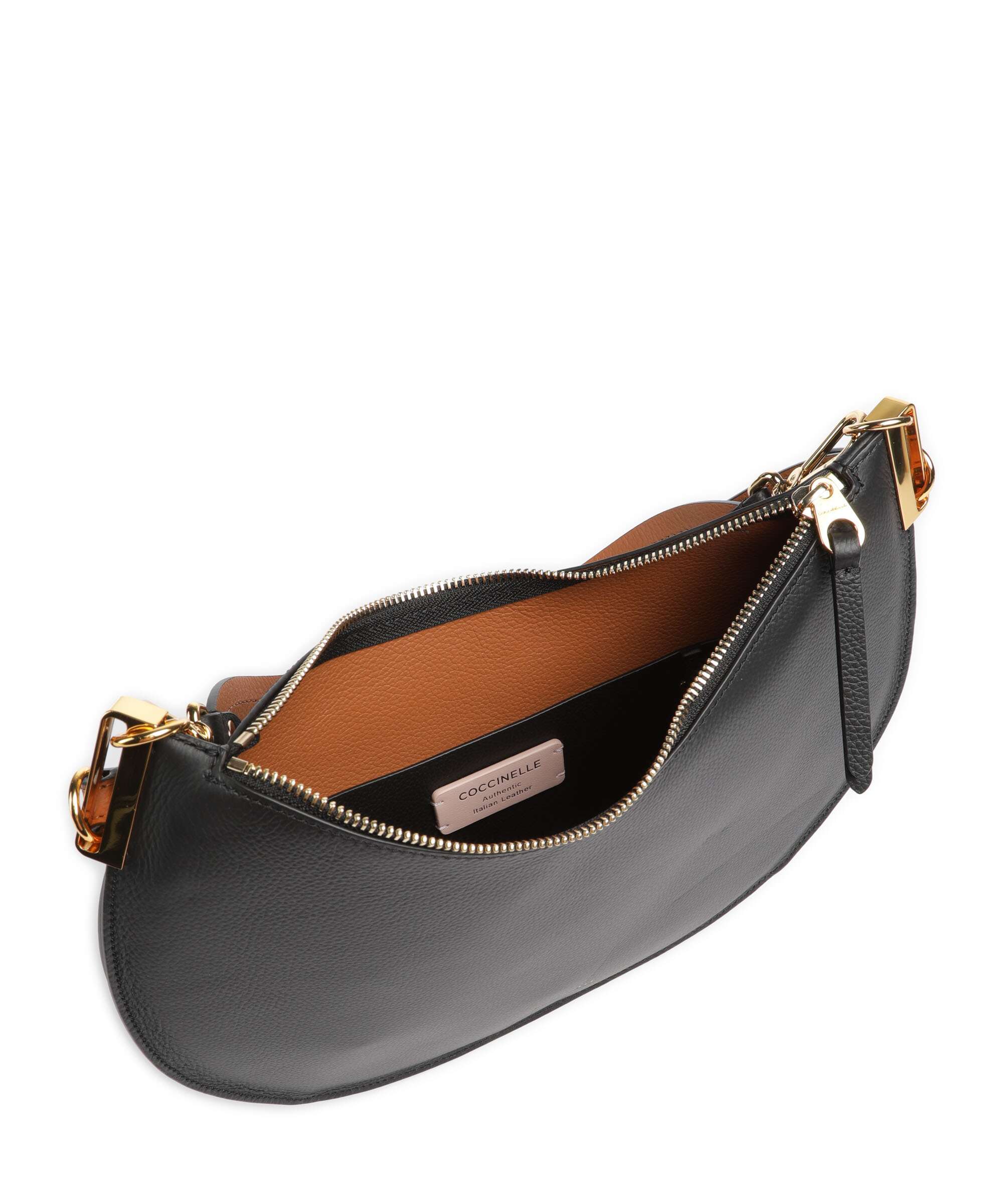 Coccinelle Sunup Hobo bag noir/cuir - Image 6