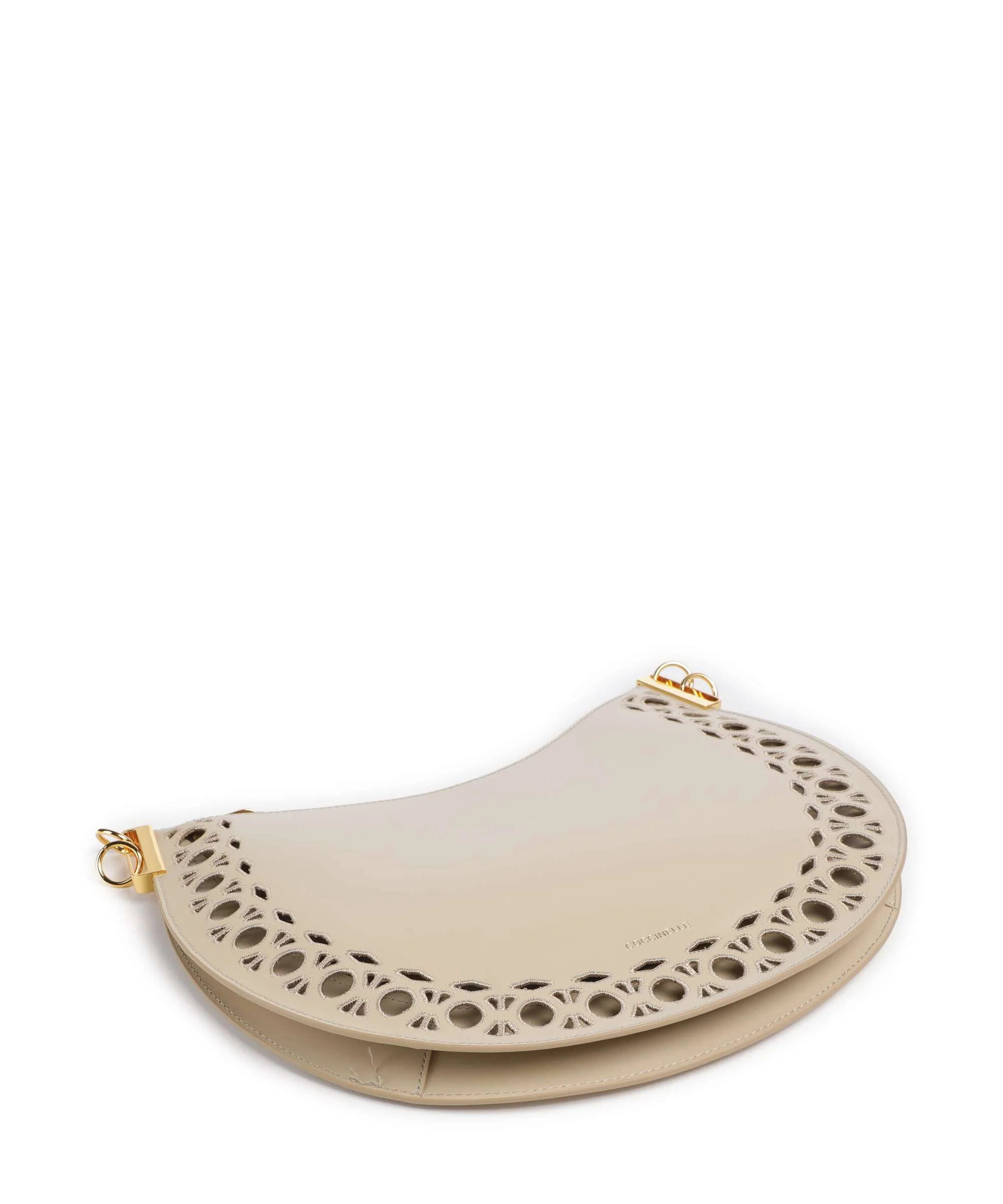 Coccinelle Sunup Monogram Sangallo Hobo bag sandshell - Image 4