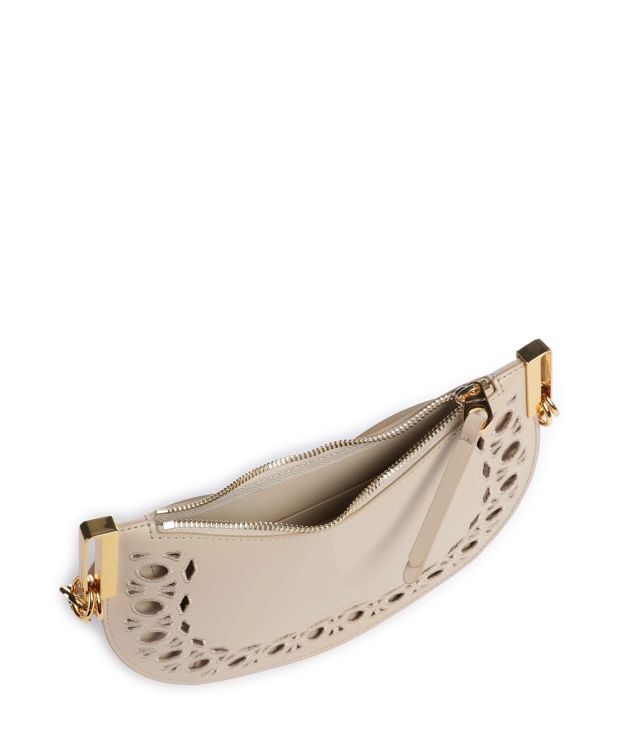 Coccinelle Sunup Monogram Sangallo Shoulder bag sandshell - Image 7