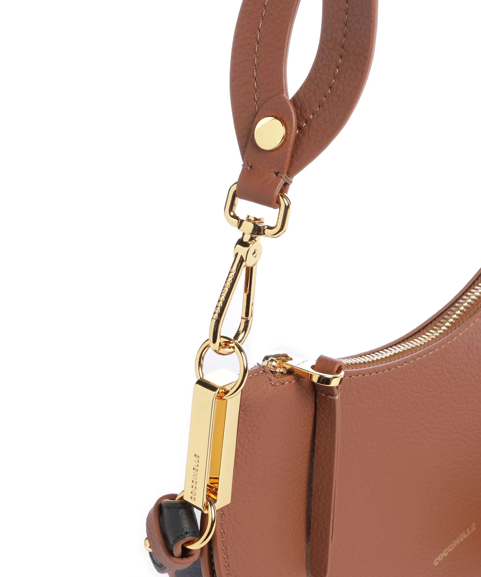 Coccinelle Sunup Shoulder bag cognac/noir - Image 5