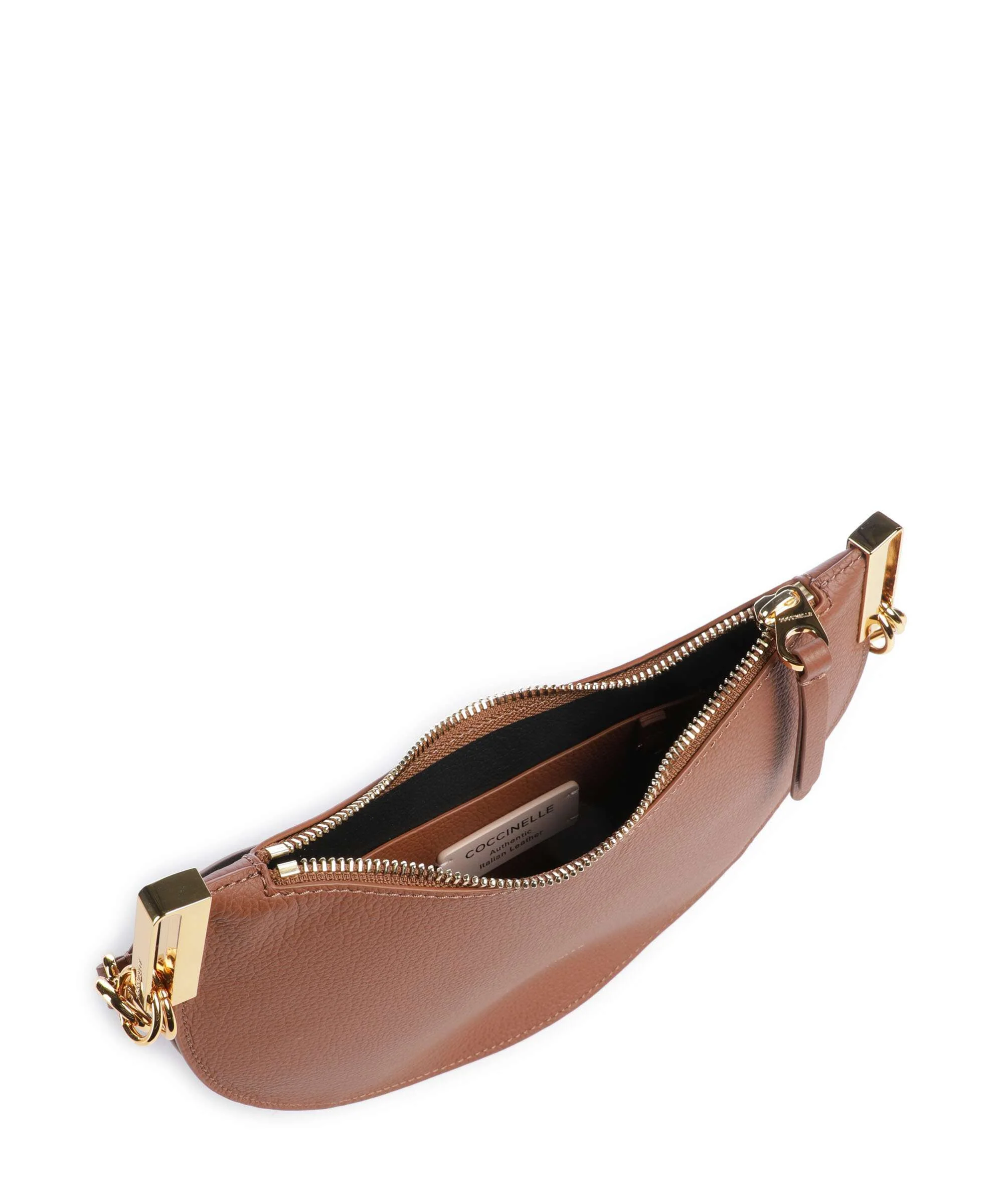 Coccinelle Sunup Shoulder bag cognac/noir - Image 7