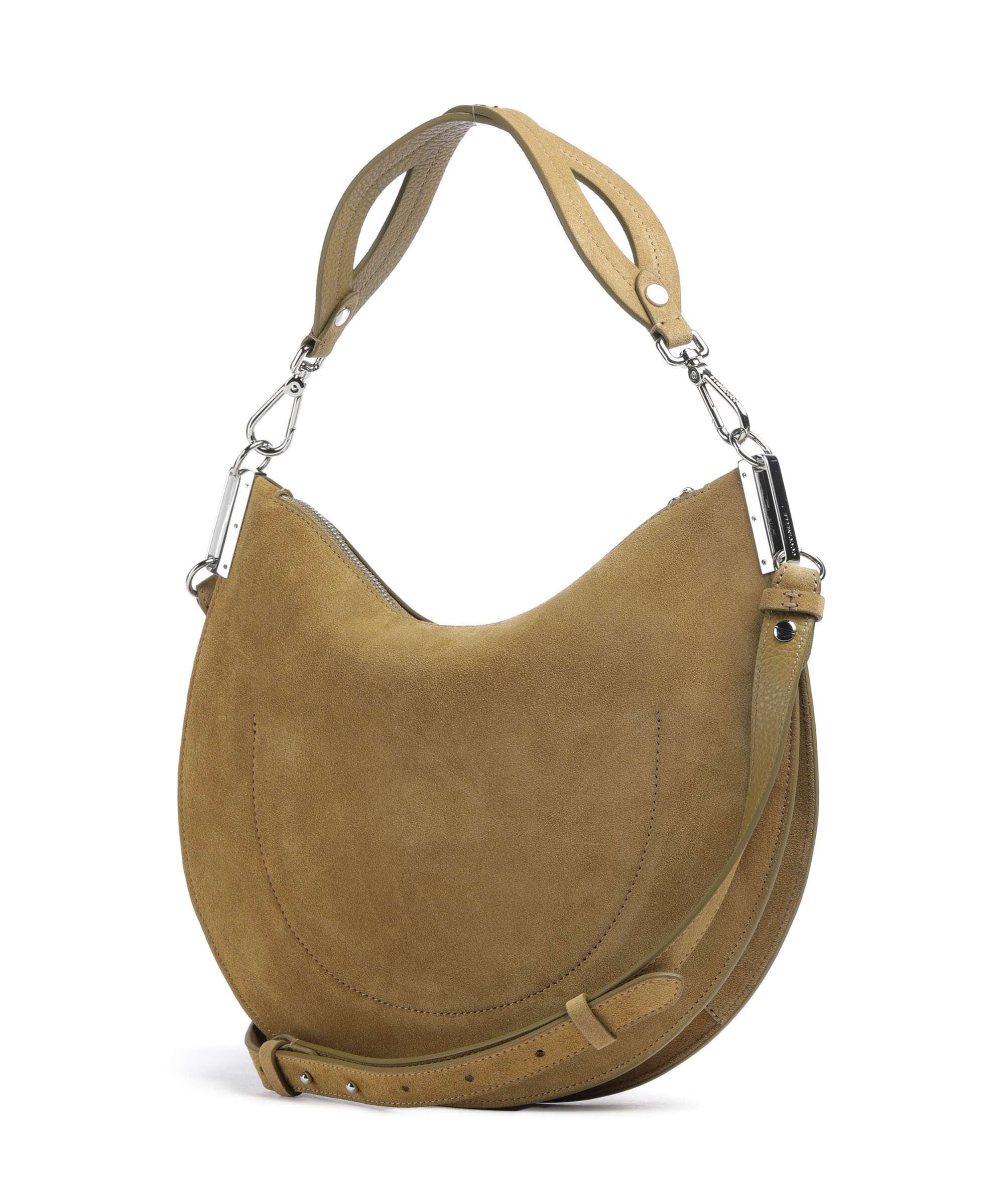 Coccinelle Sunup Suede Hobo bag seagrass - Image 2